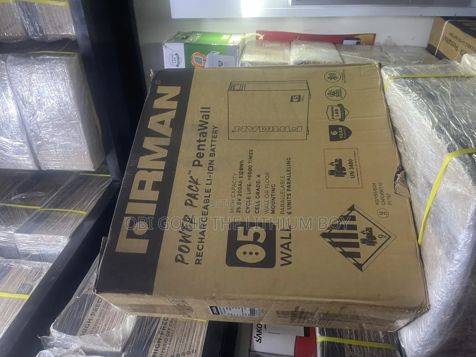 5kwh Firman Wall Lithium Battery Is Available in Stock