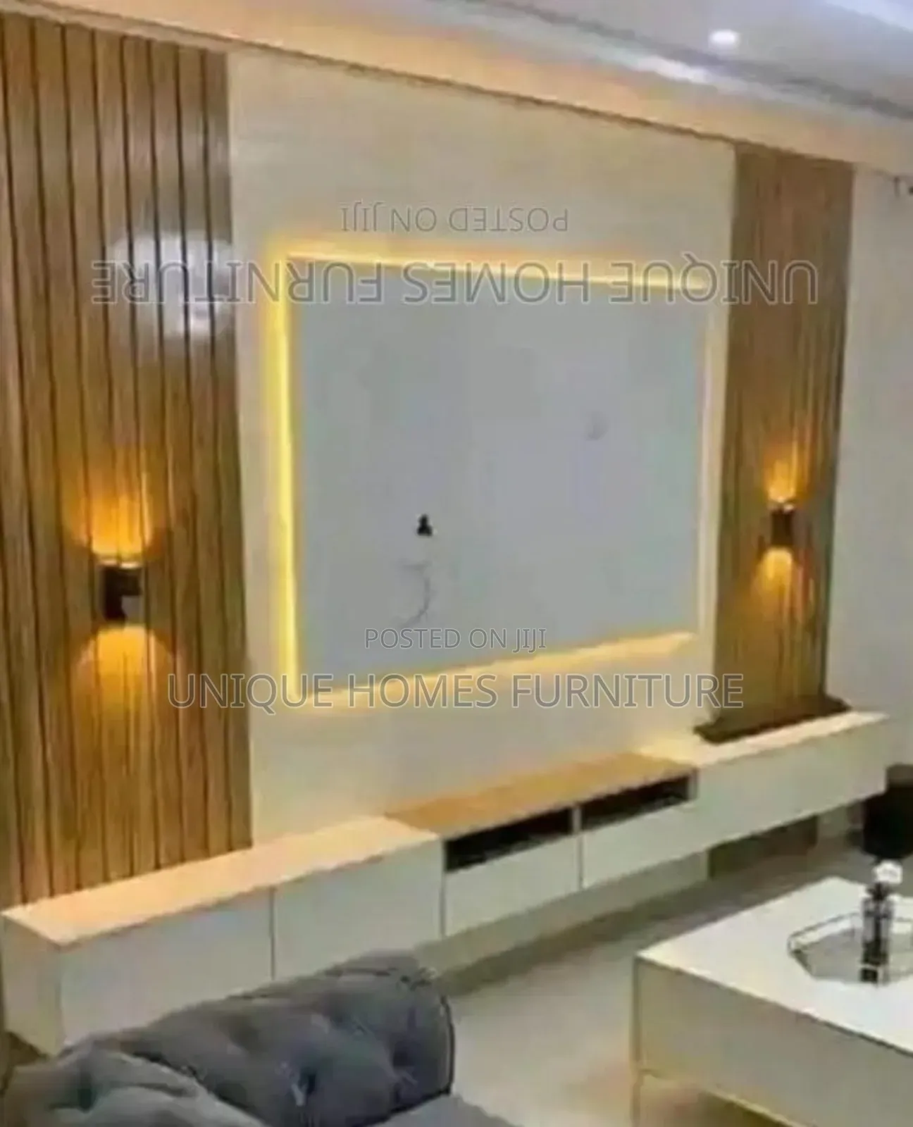 Unique Homes Offers U Tv Console 12ft With Quality Material