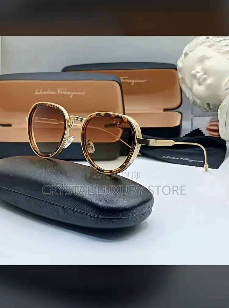 Ferragamo Quality Luxury Unisex Sunglasses