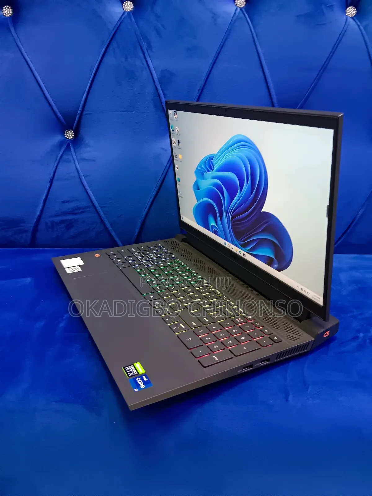 Laptop Dell G15 5511 16GB Intel Core i7 SSD 512GB