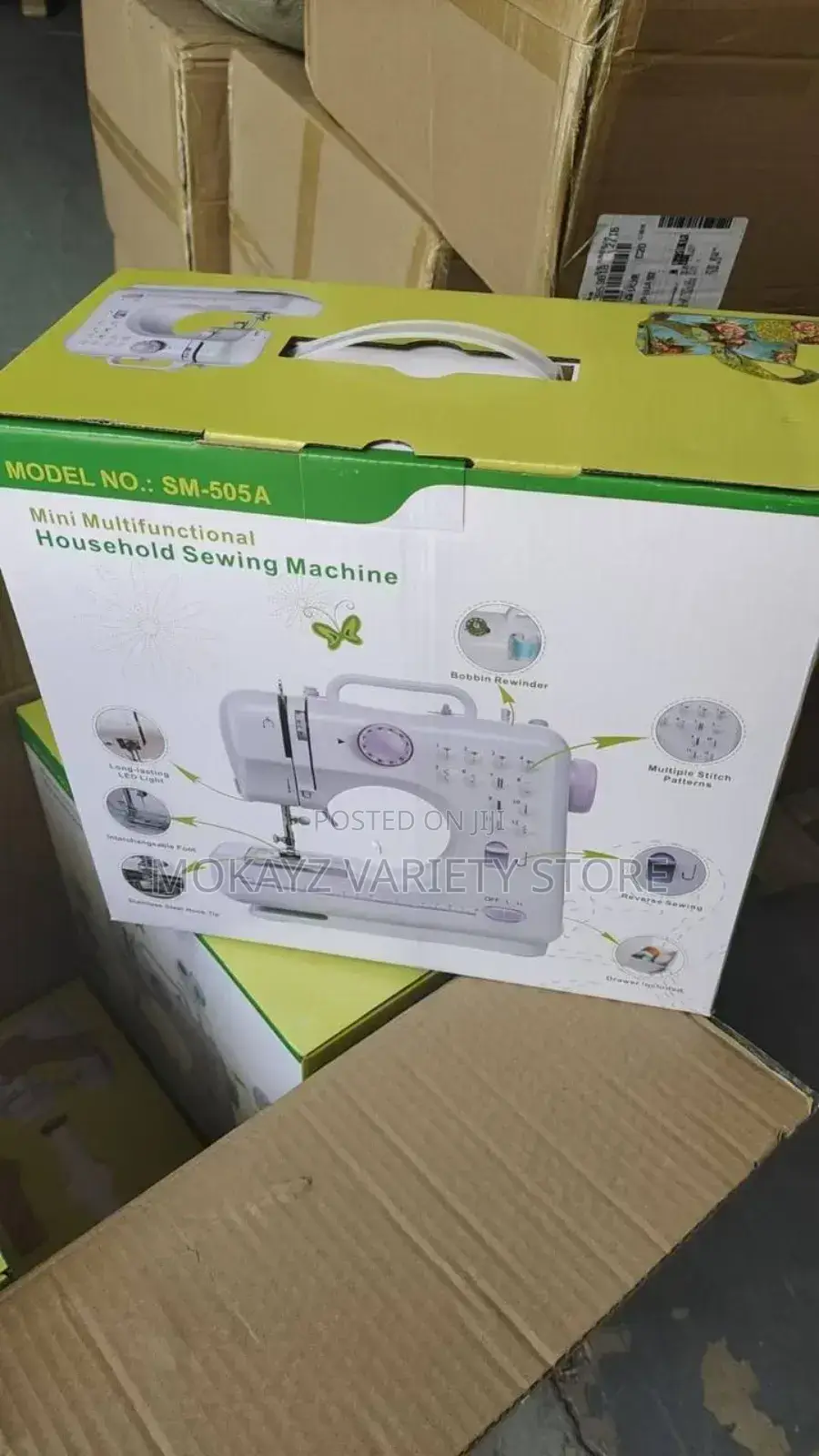 Standard Multifunctional Battery-Operated Electric Sewing Machine