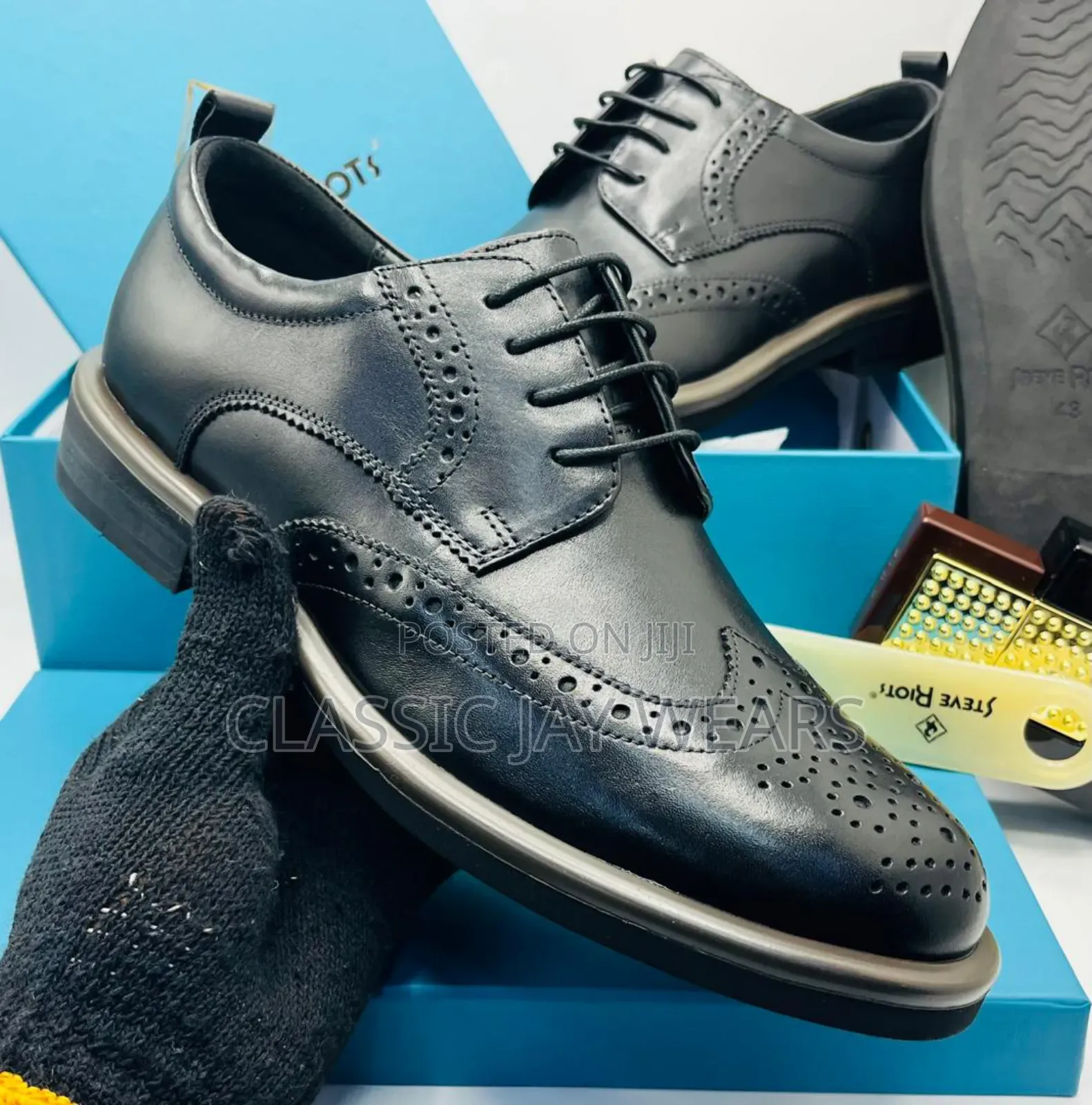 Leather Quality Lace Up Shoe Available