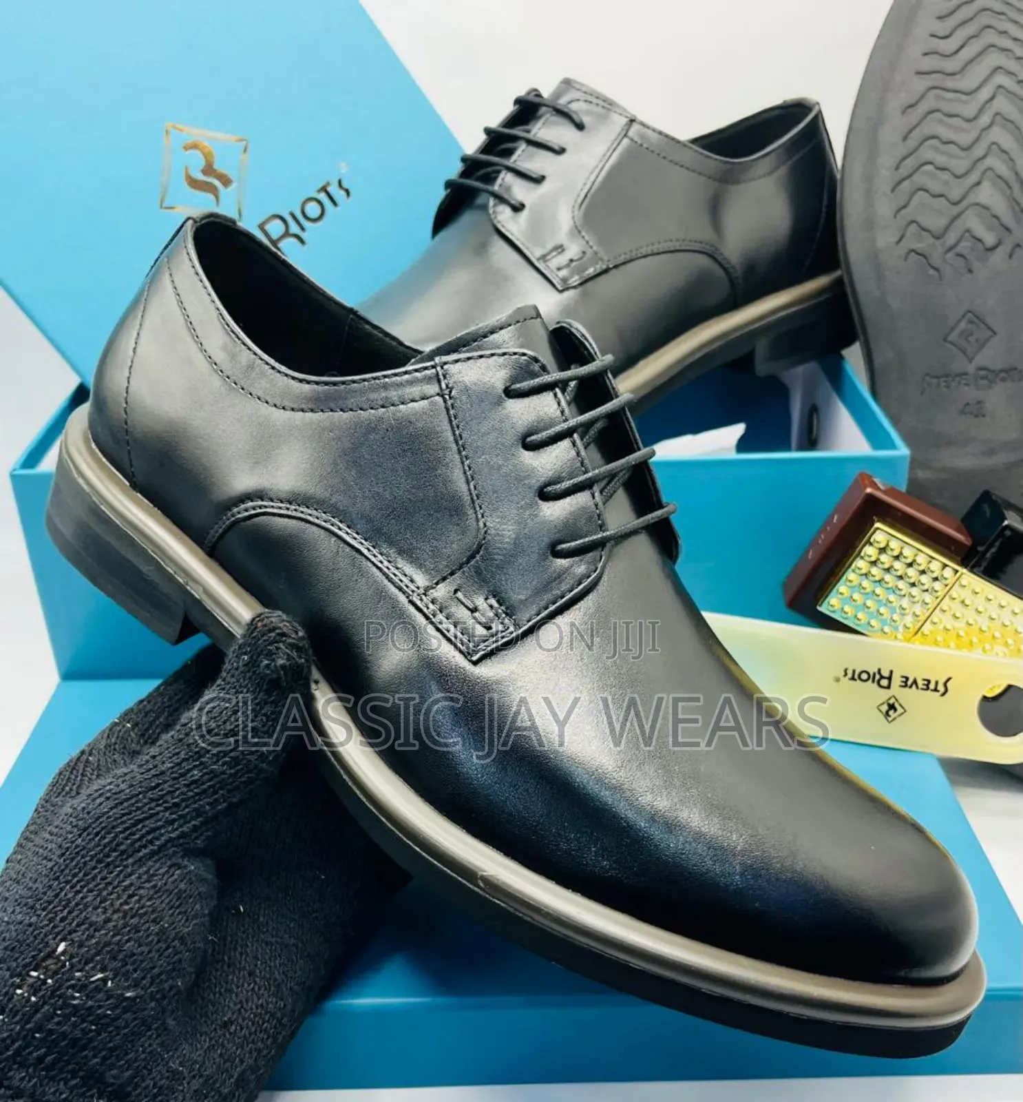 Leather Quality Lace Up Shoe Available
