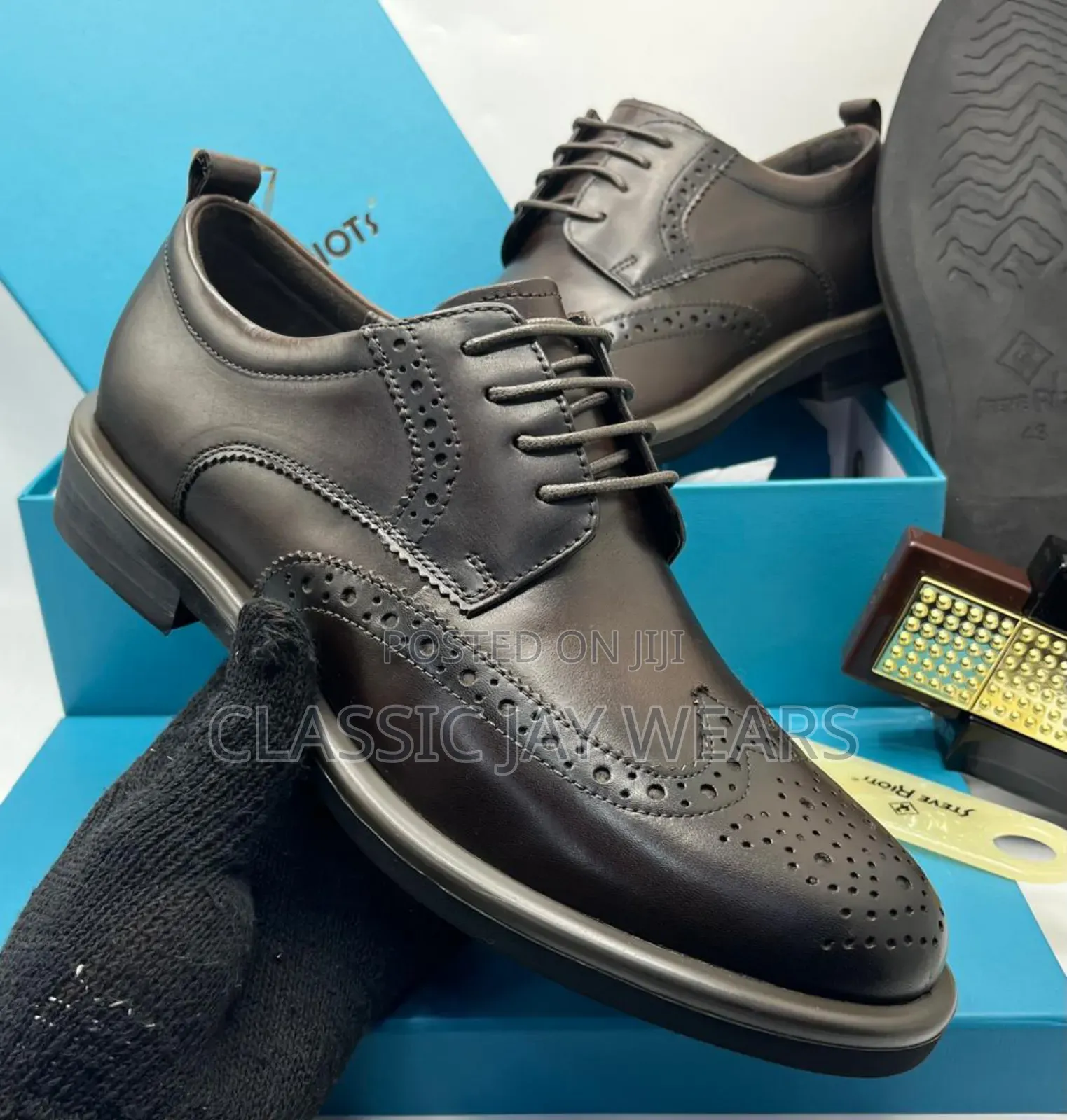 Leather Quality Lace Up Shoe Available