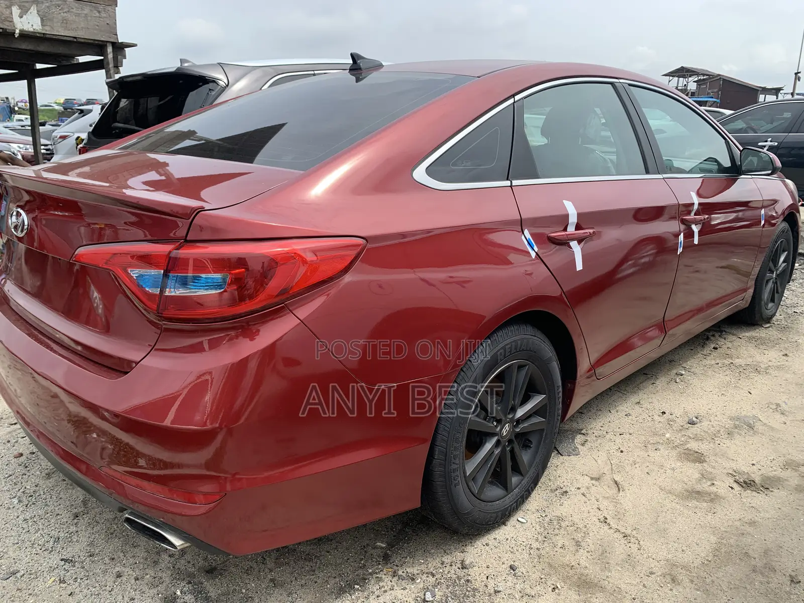 Hyundai Sonata 2015 Red