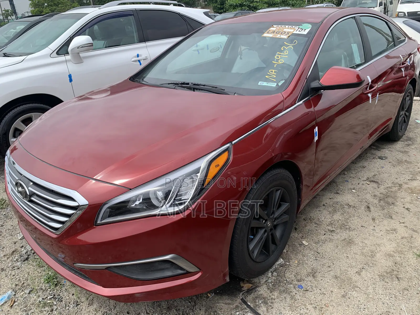 Hyundai Sonata 2015 Red