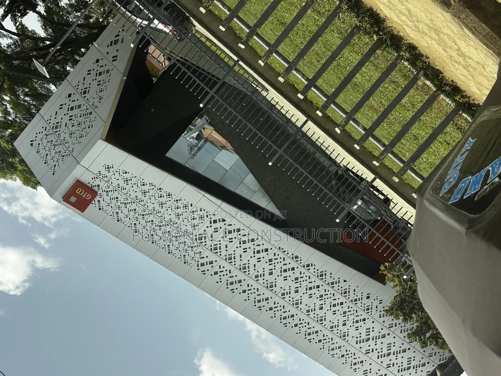 Perforated Laser-Cut Alucoboard Claddings .