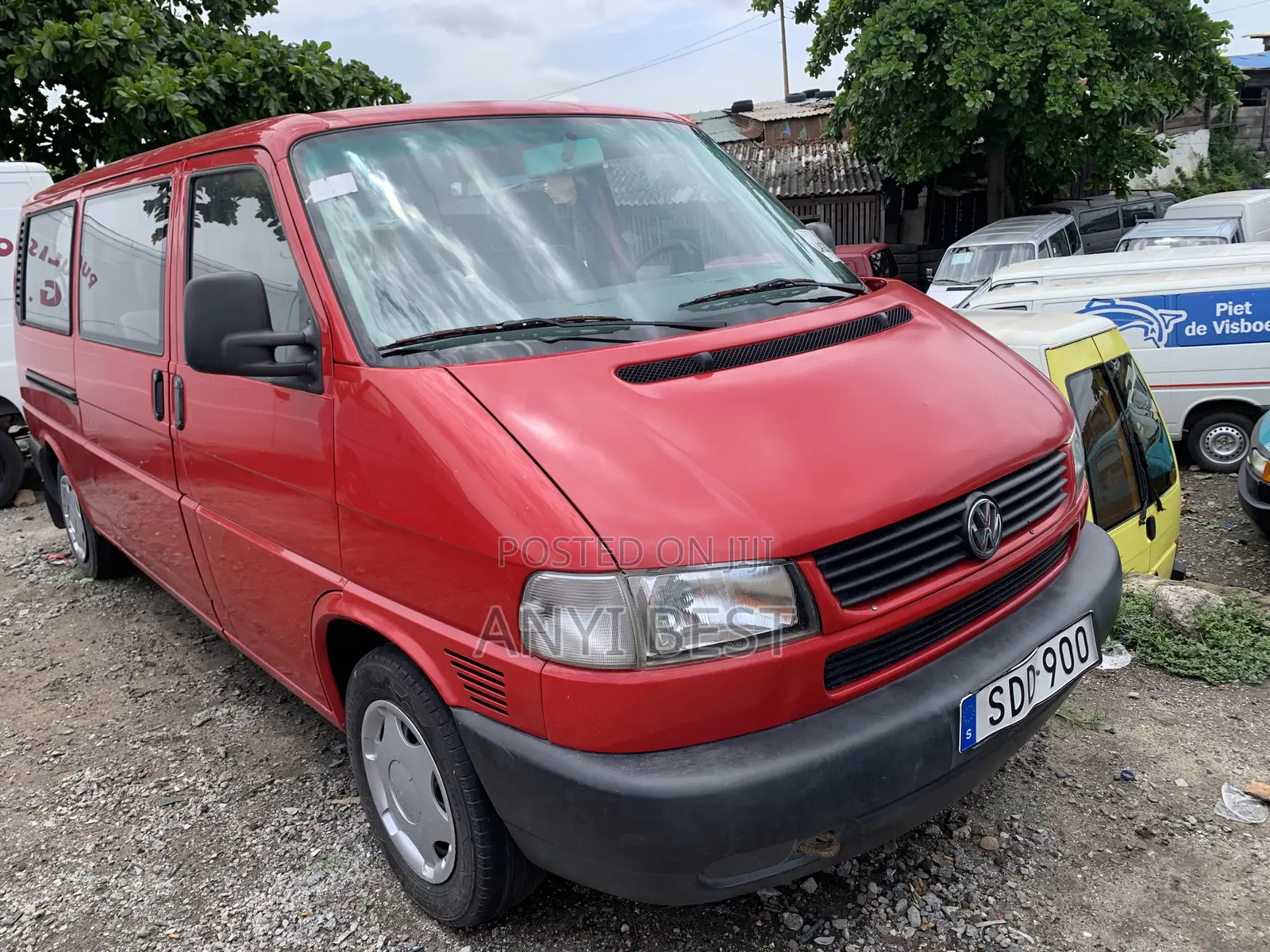 Volkswagen Transporter 2005 Red