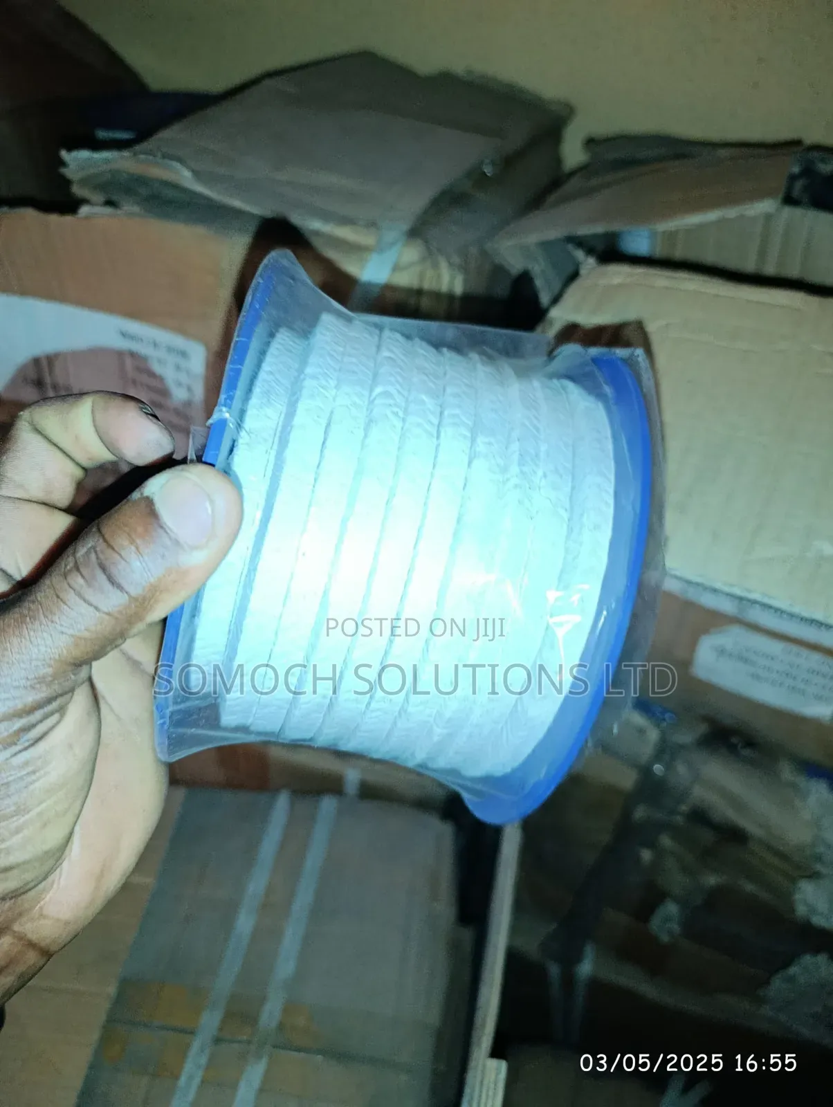 16mm, 14mm, 12mm Gland Packing Seal Ptfe