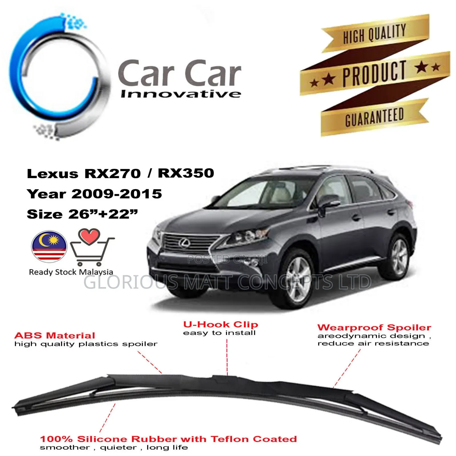 Windscreen Wiper Rx350 2010 - 2015