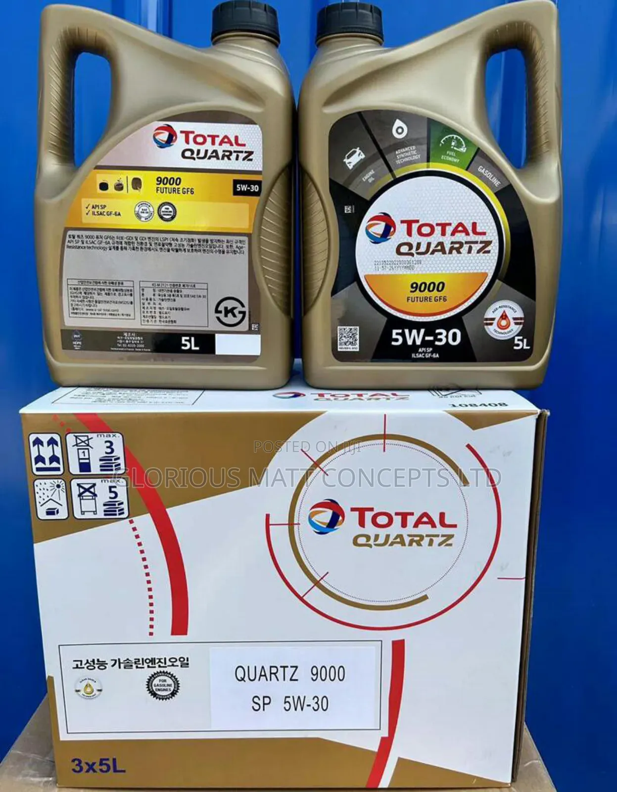 Total Quartz 9000 Engine Oil 5w-30 5liter