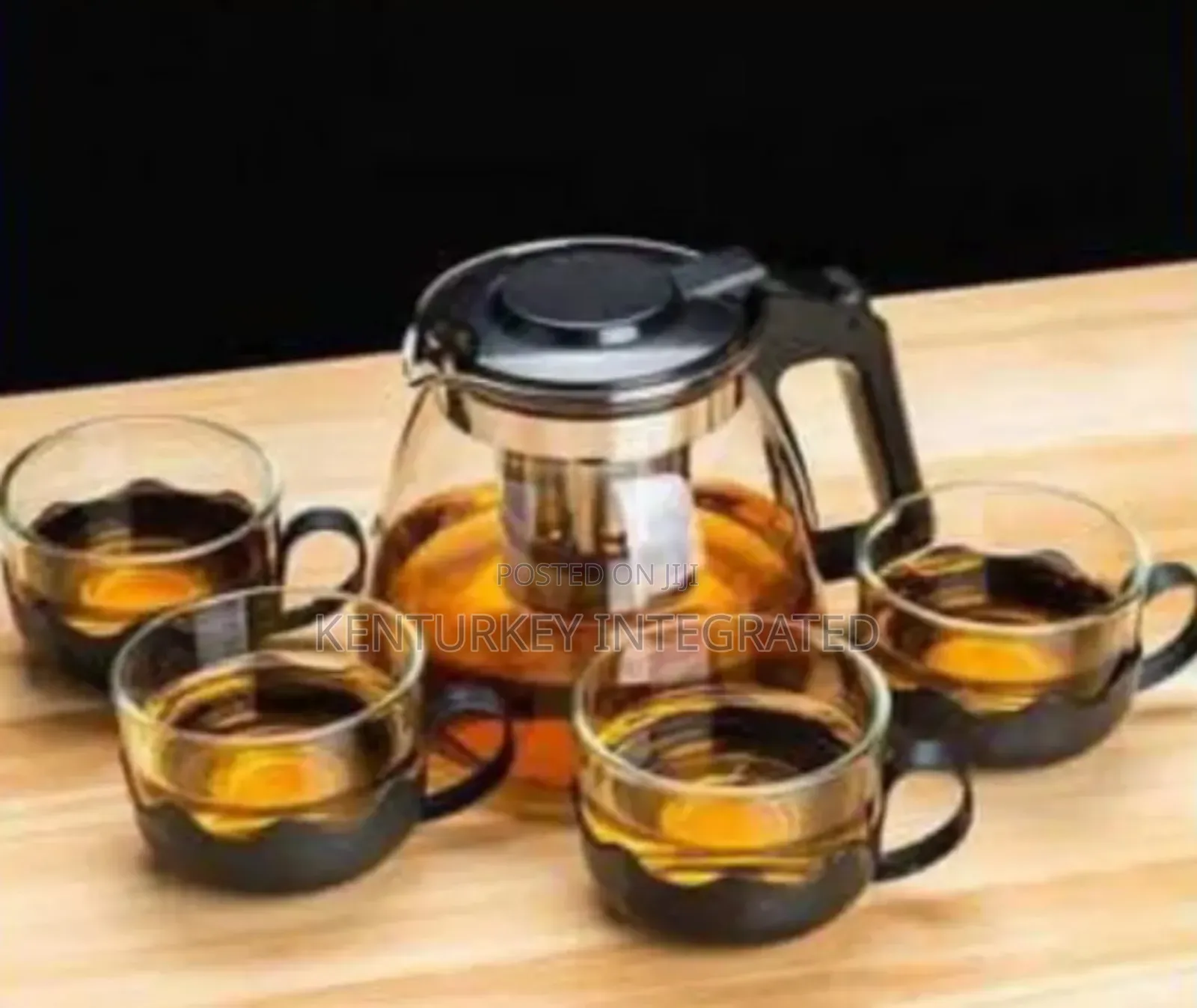 Glass Oil Jar