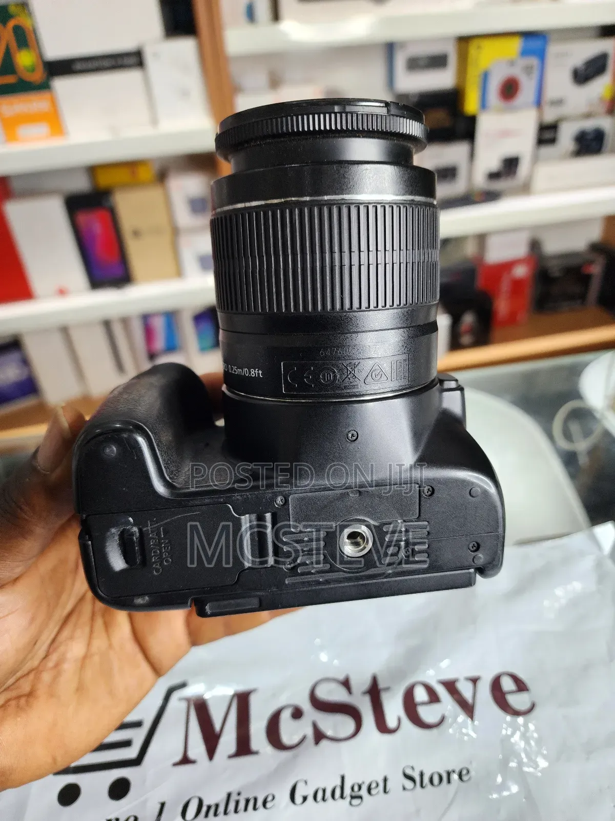 Canon Eos 250d DSLR Camera With 18-55mm Lens