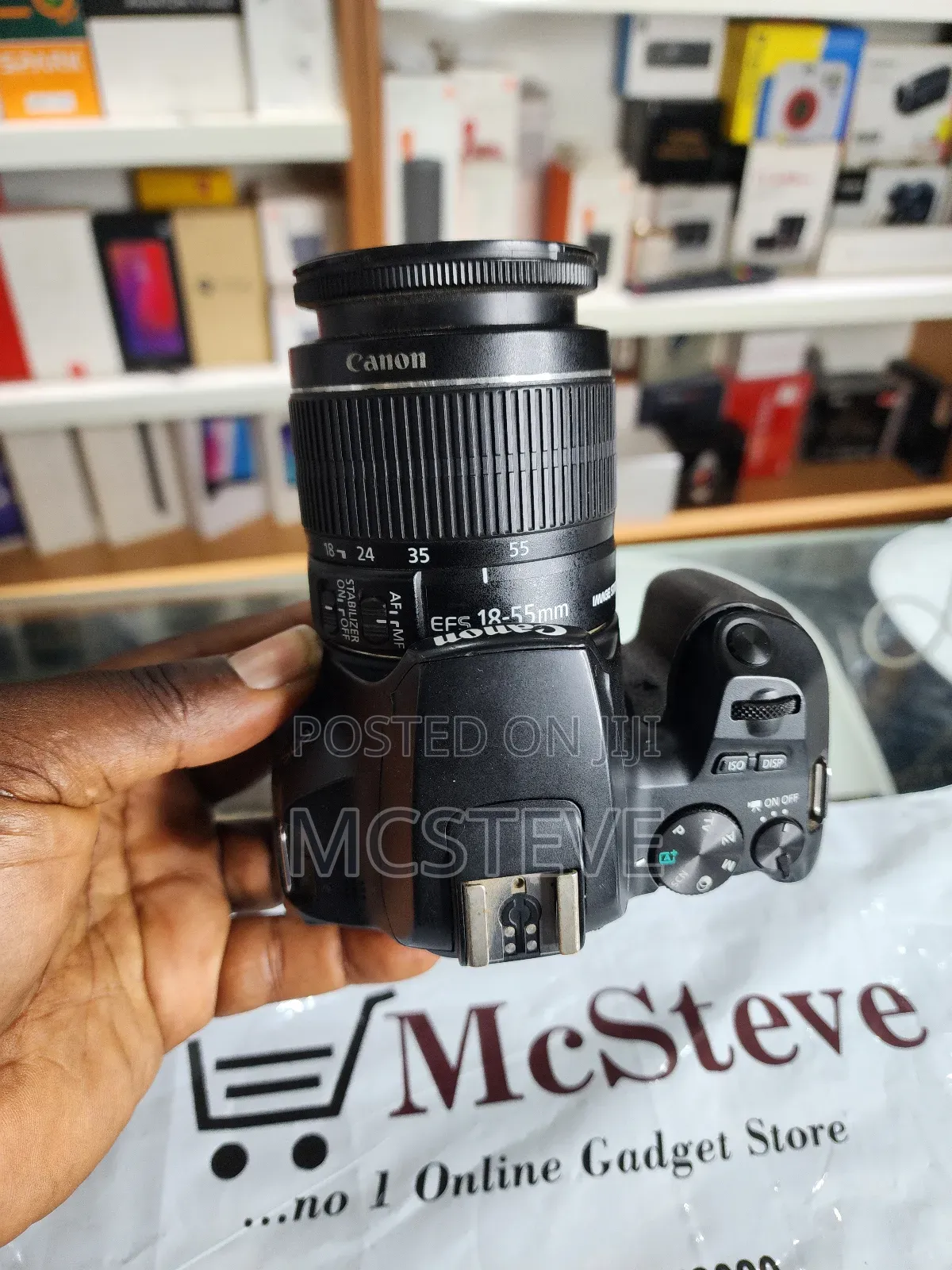 Canon Eos 250d DSLR Camera With 18-55mm Lens
