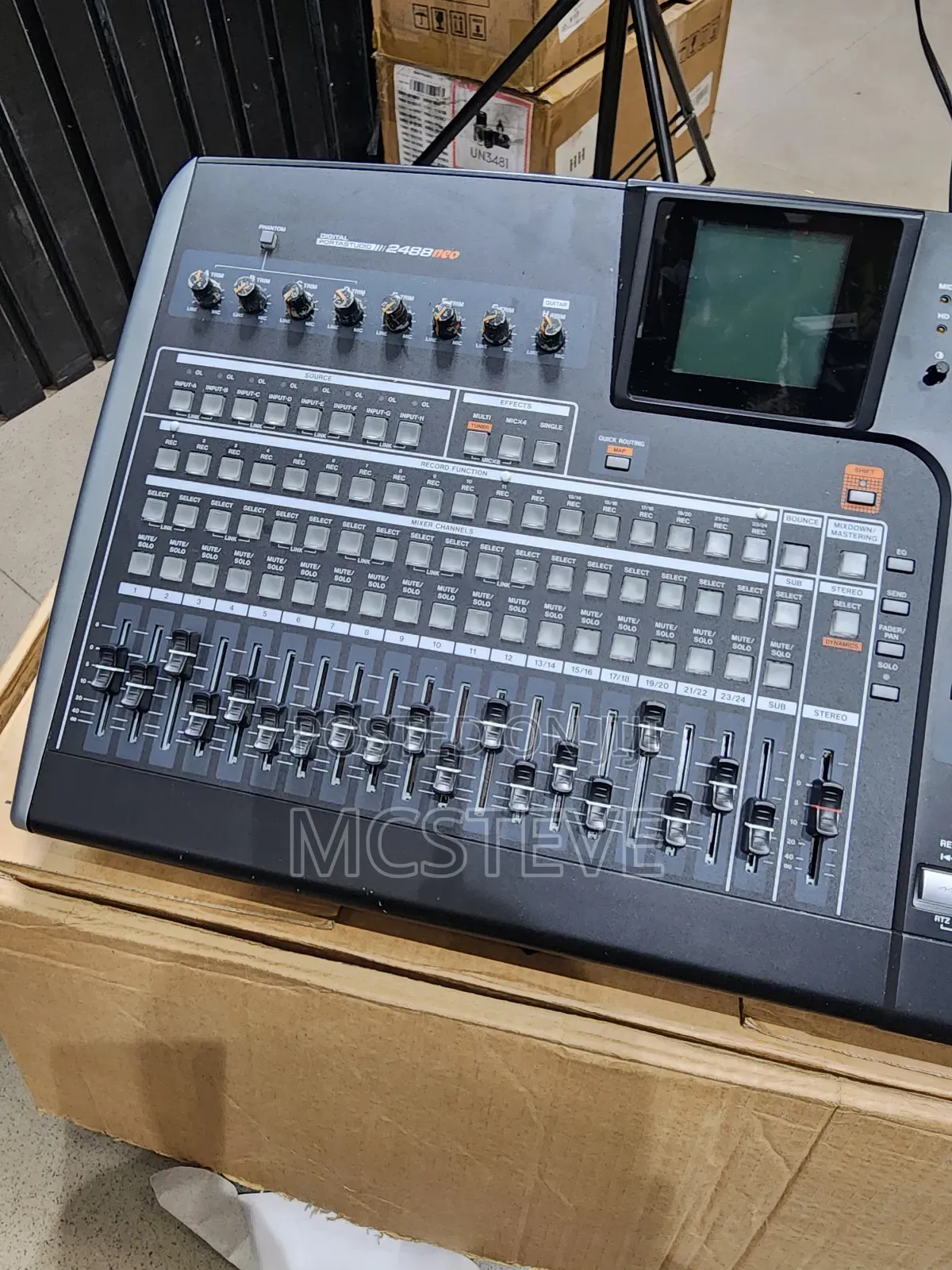 Tascam 2488neo 24-Track Digital Recording Workstation Mixer