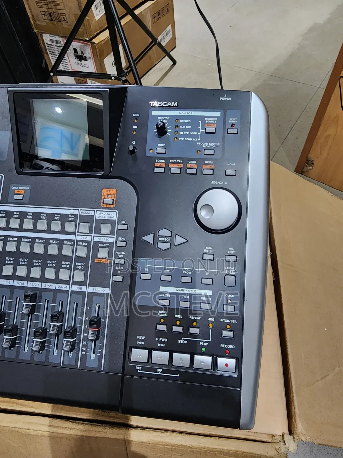 Tascam 2488neo 24-Track Digital Recording Workstation Mixer