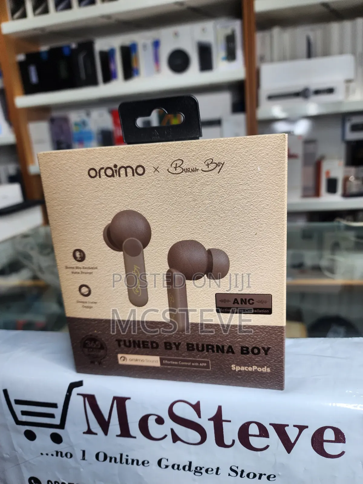 Oraimo Spacepods X Burna Boy Edition Earbuds