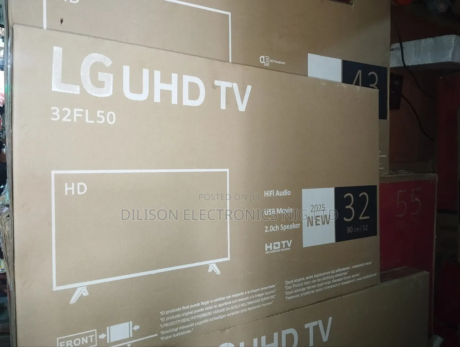 Original Ultra Slim 32" Frameless 32" Led Tv