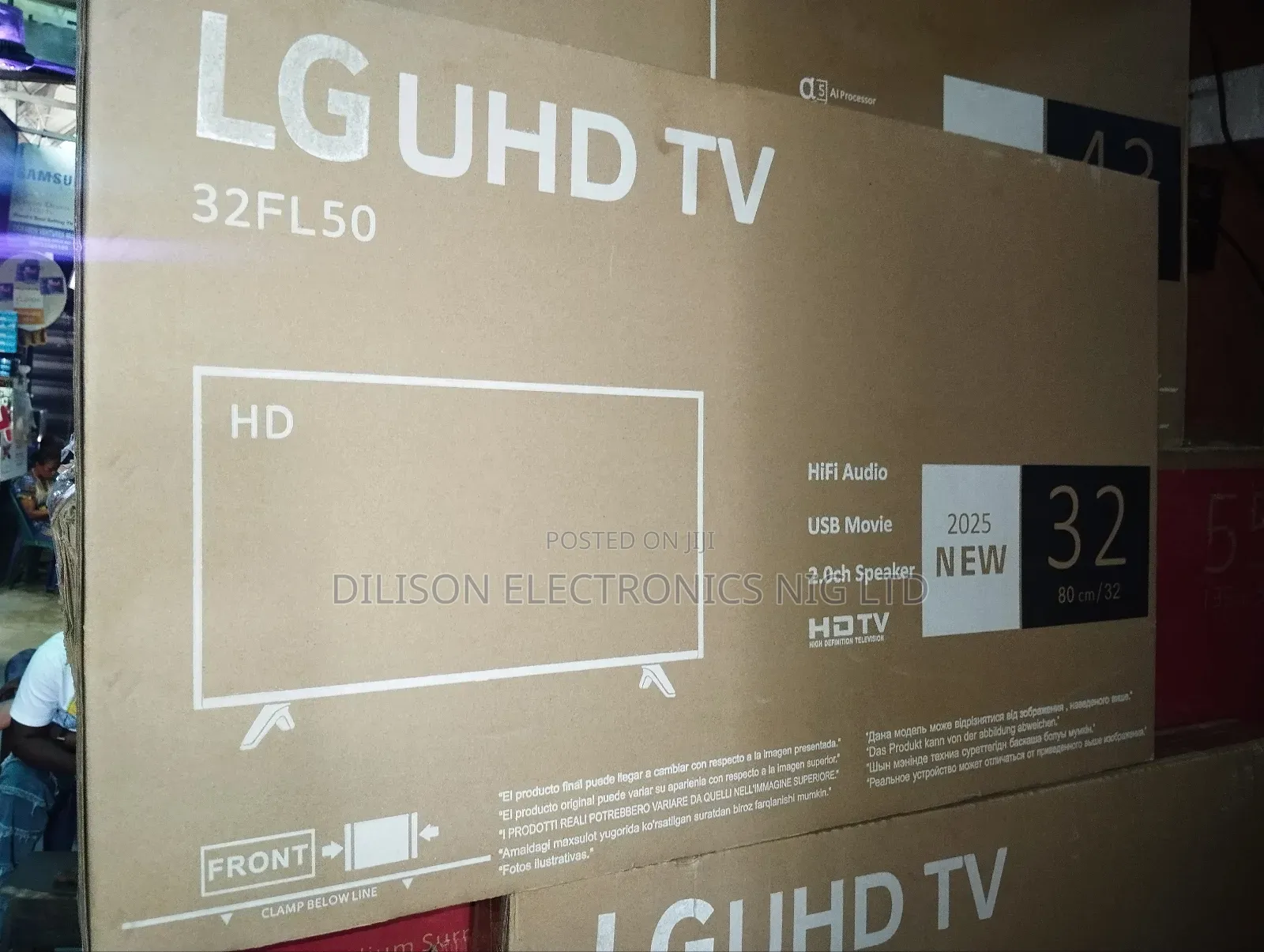 Original Ultra Slim 32" Frameless 32" Led Tv