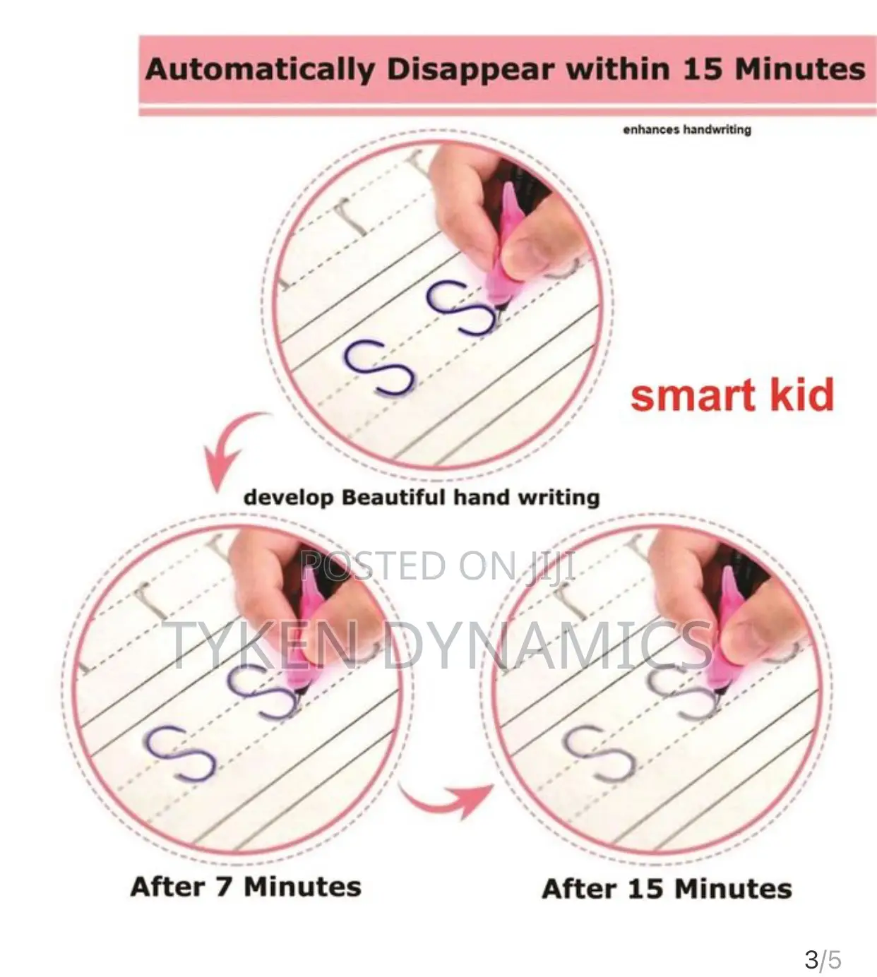 4in1 Reusable Calligraphy Sank Magic Kids Practice Book-4pcs
