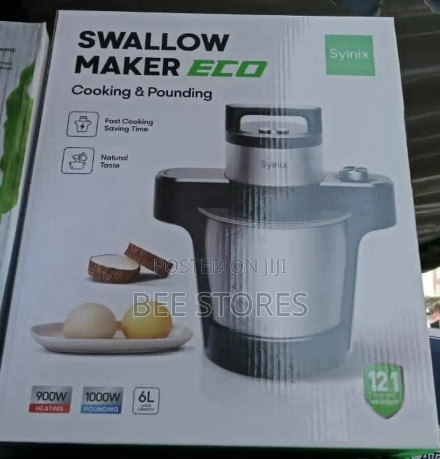Quality Eco Syinix Multipurpose Swallow Maker Cook and Pound