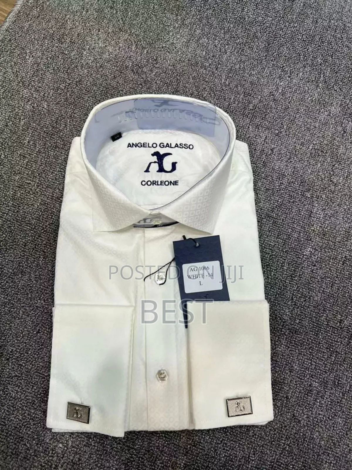 Angelo Galasso Luxury Shirts Collections With Cufflinks