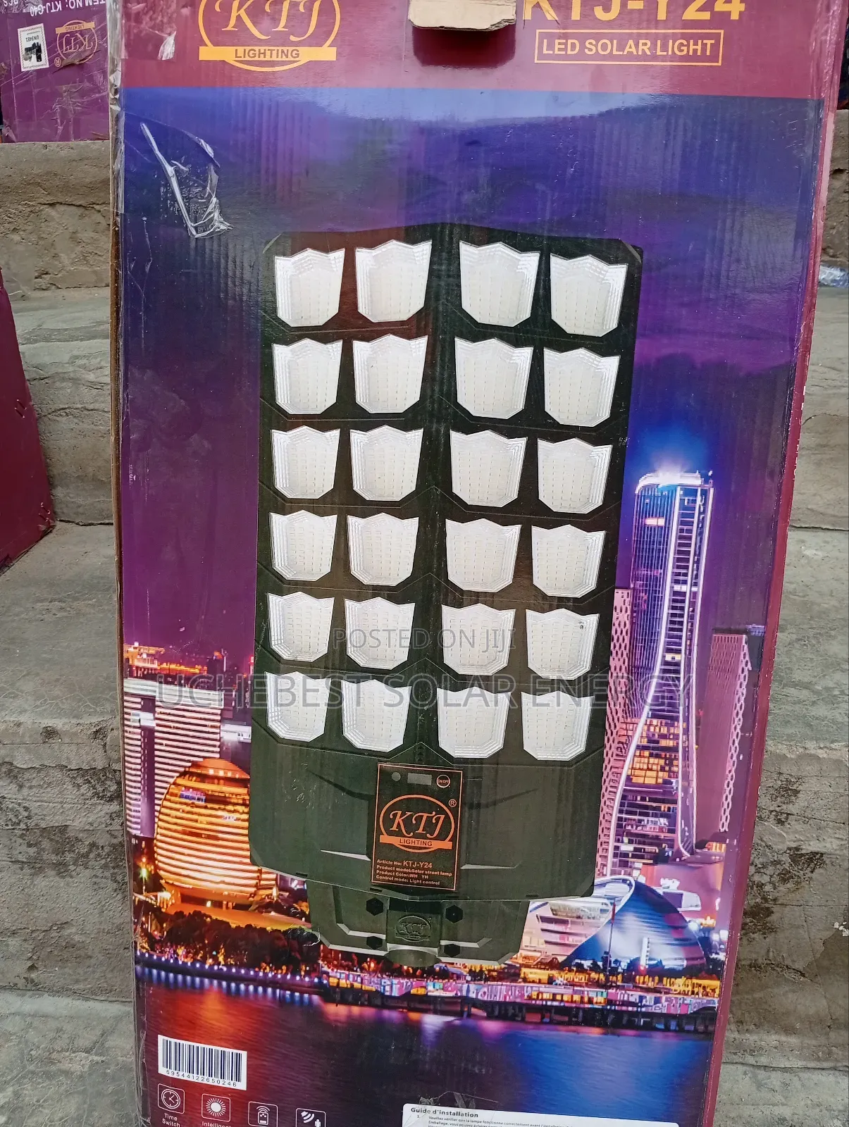 2400w KTJ-Y24 Solar Street Lights