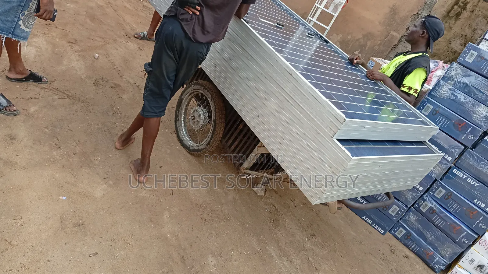 630w/48v/156cell Jinko Panel by Fetcher