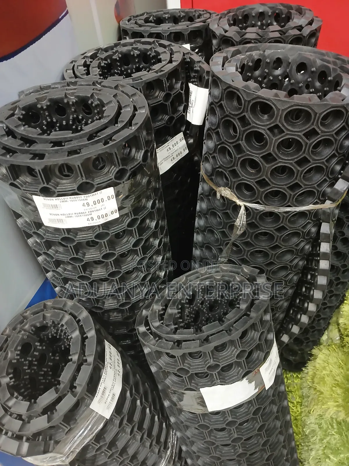 Hollow Rubber Mat, 20mm × 1m × 1.5m, All Sizes Available