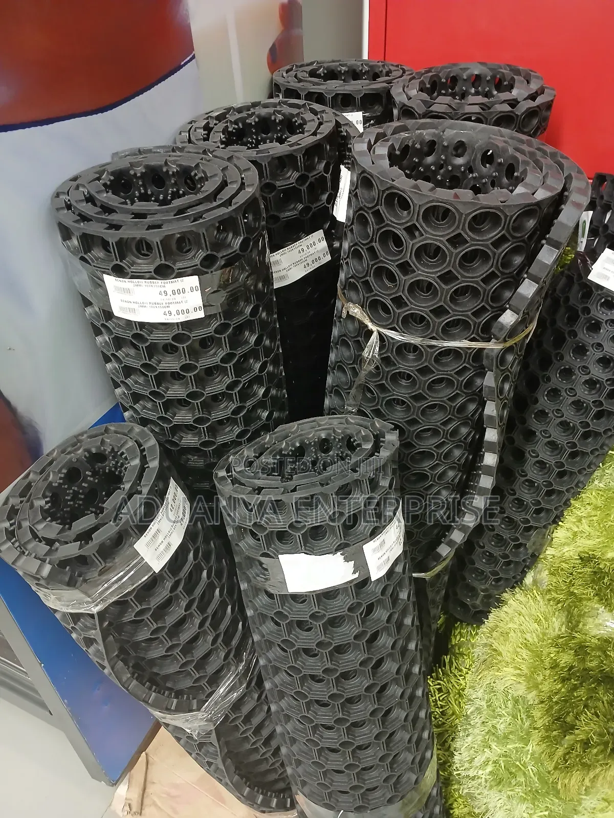 Hollow Rubber Mat, 20mm × 1m × 1.5m, All Sizes Available