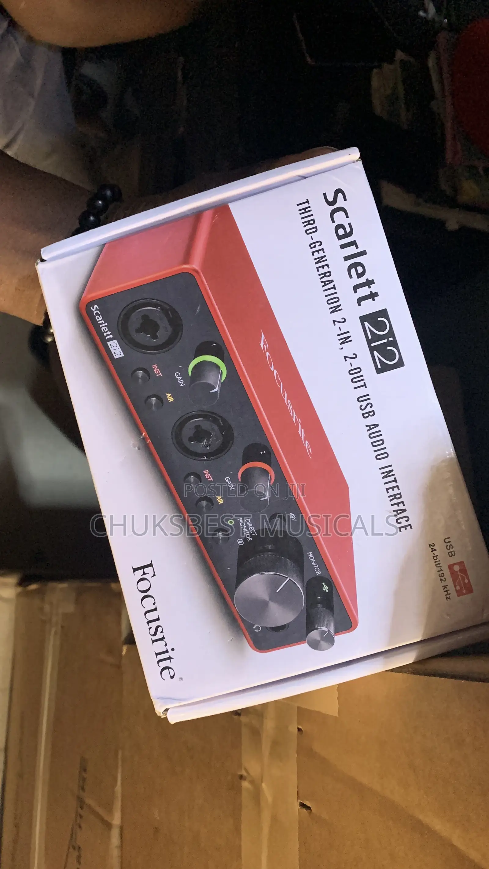 Focusrite Scarlett Solo 2i2 Usb 3rd Gen Audio Interface