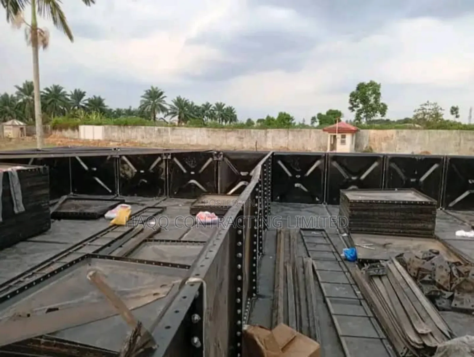 1,000,000 Litres Pressed Steel Sectional Water Tank