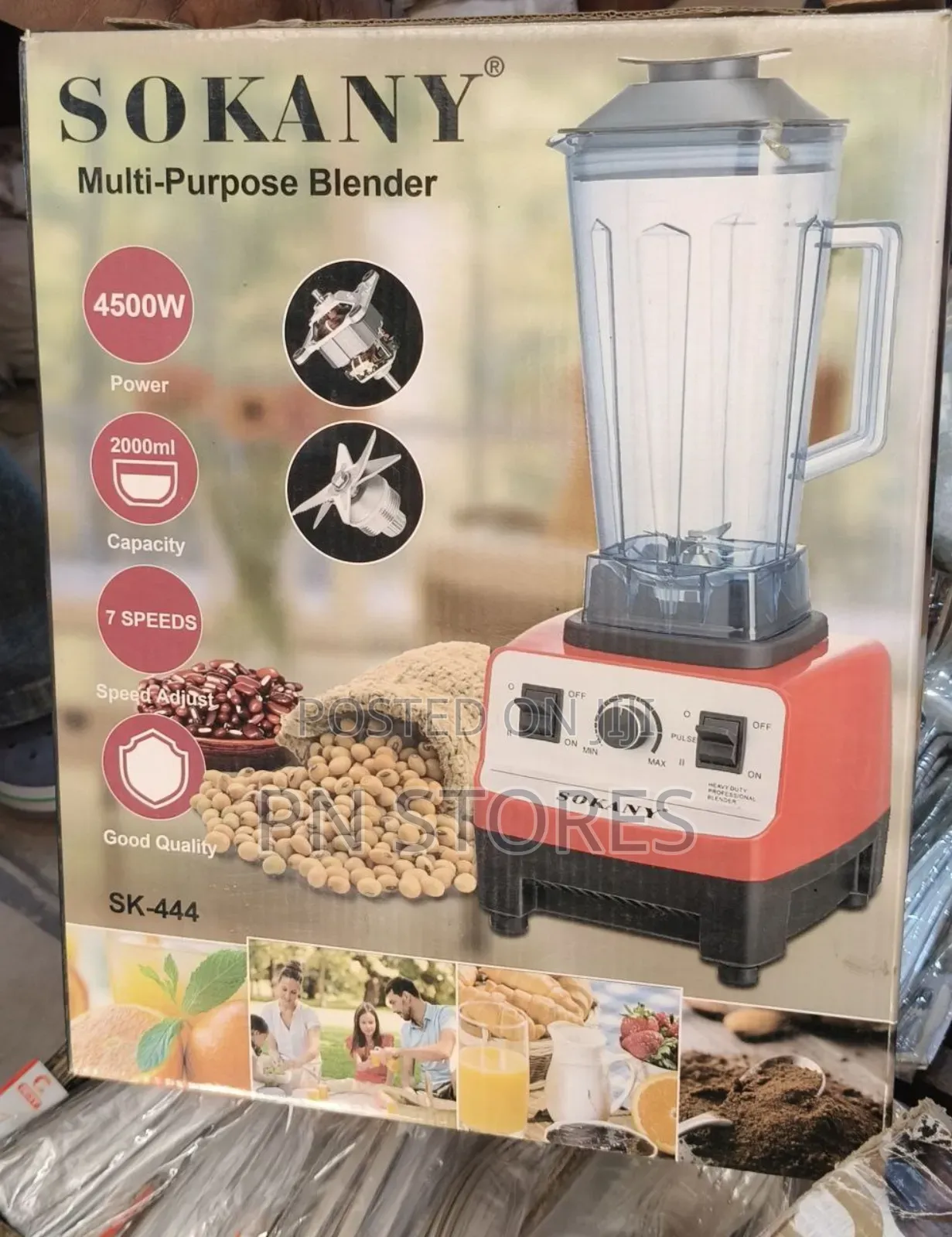 High Quality Sokany Blender Single Cup