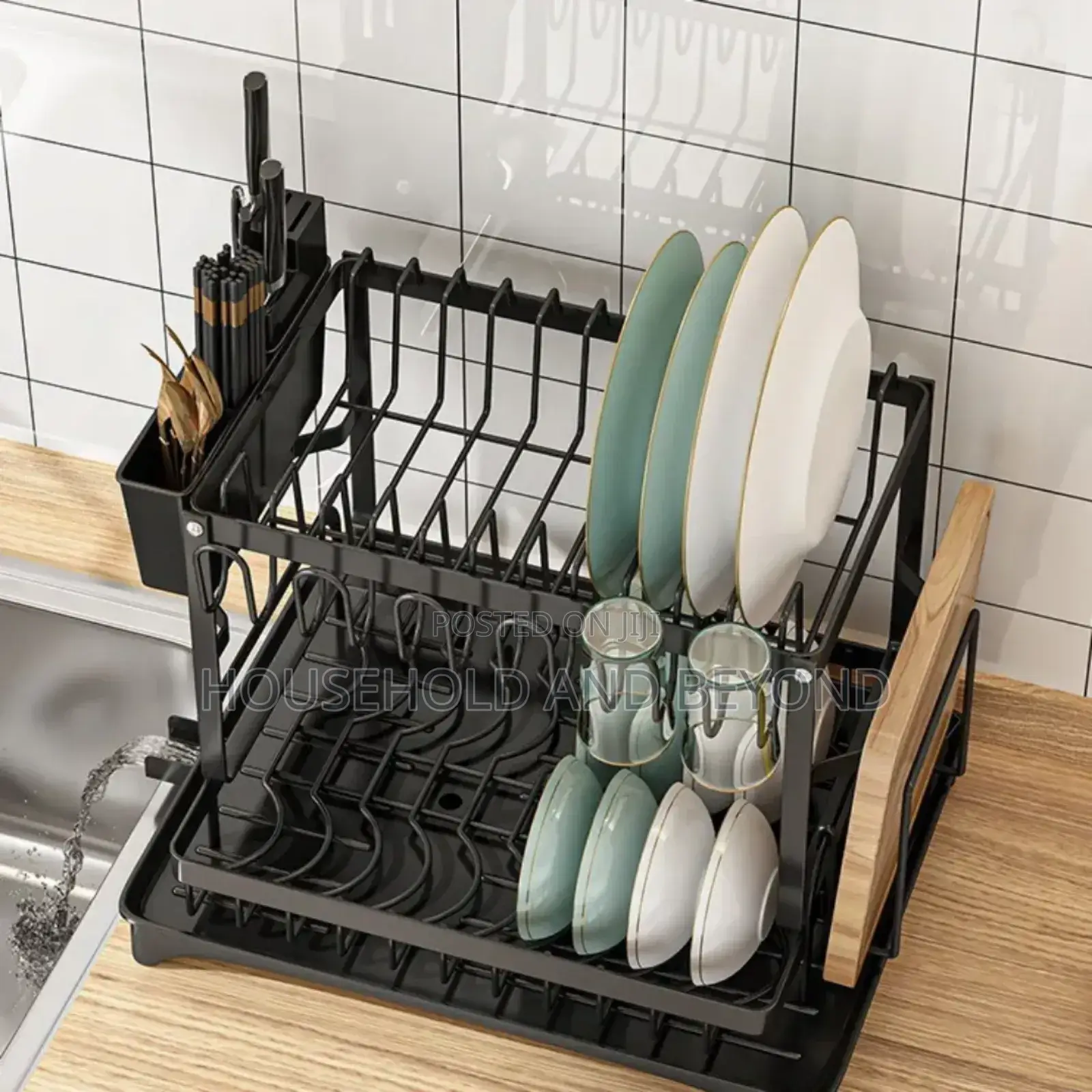 2 Layers Plate Rack- Perfect for Your Kitchen