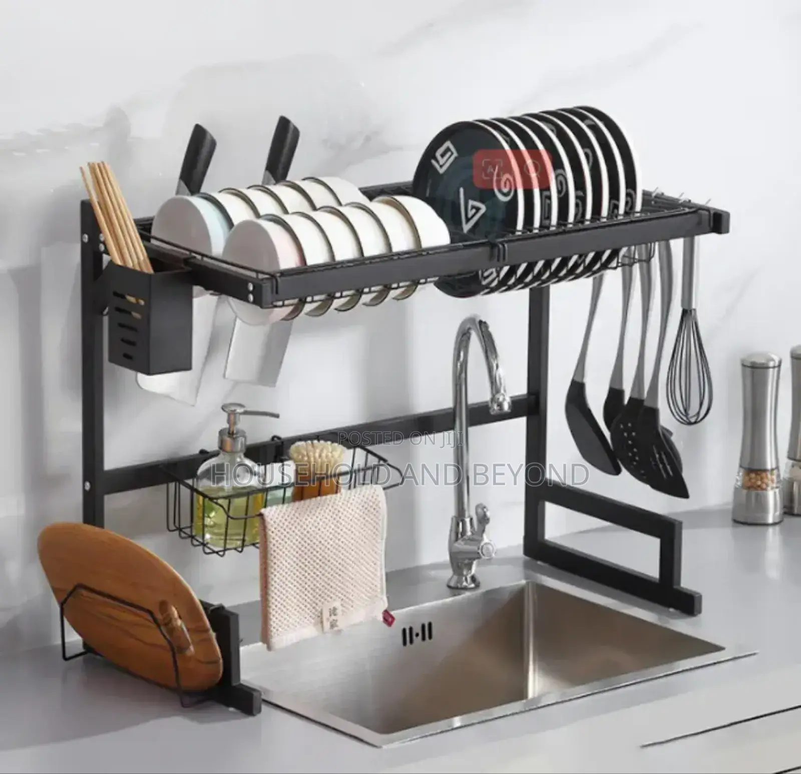 Over the Sink Dish Drainer/Plate Rack