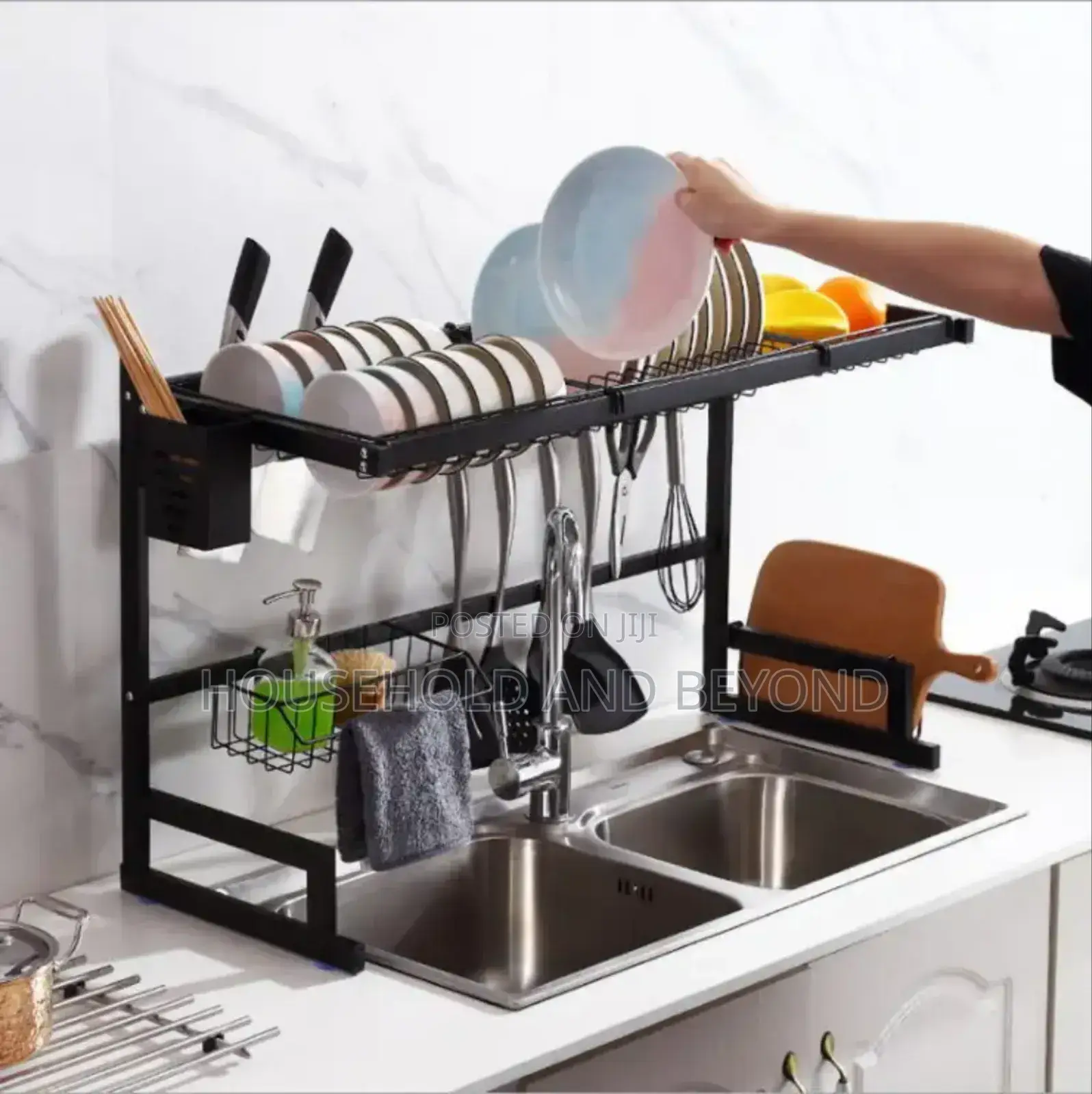 Over the Sink Dish Drainer/Plate Rack