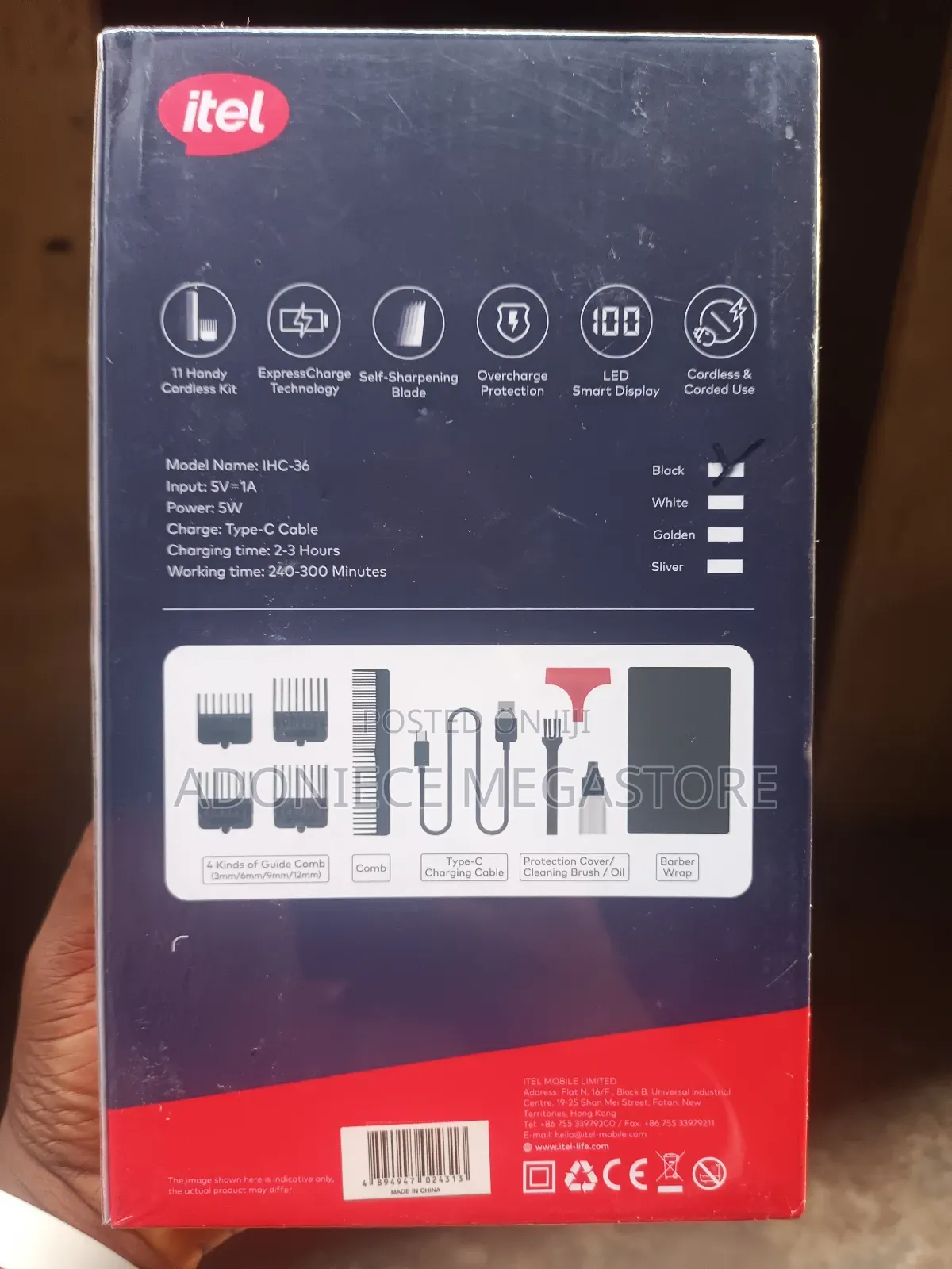 Itel Haircut Clippers