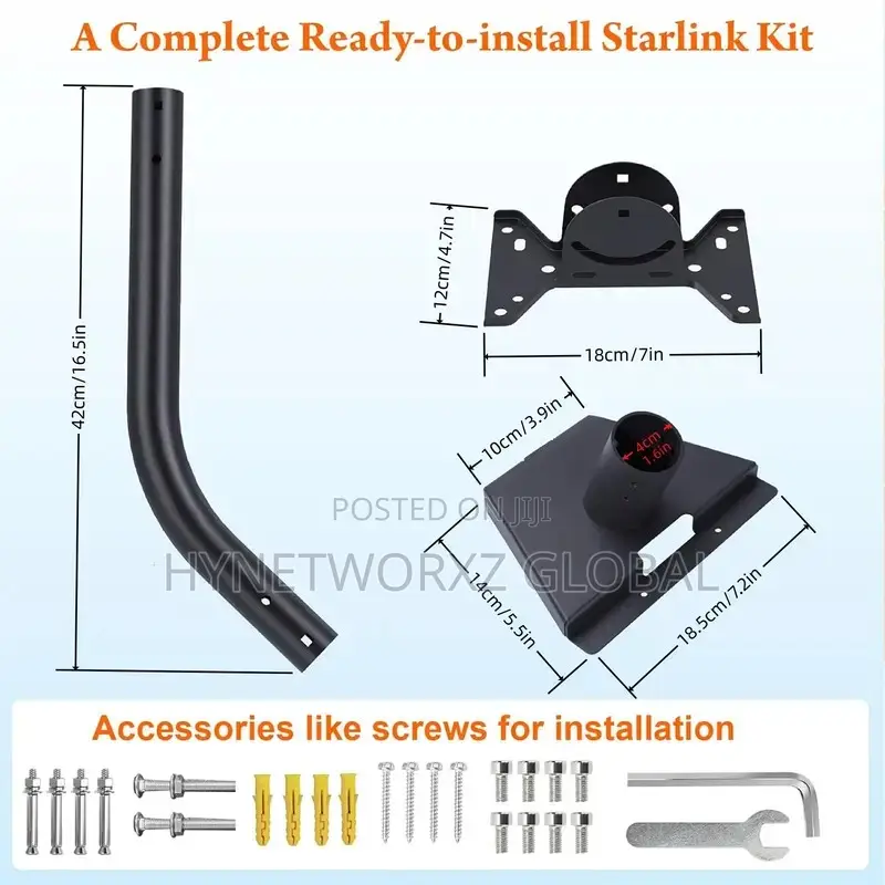 Starlink Gen 3 Adjustable Wall Mount Kit