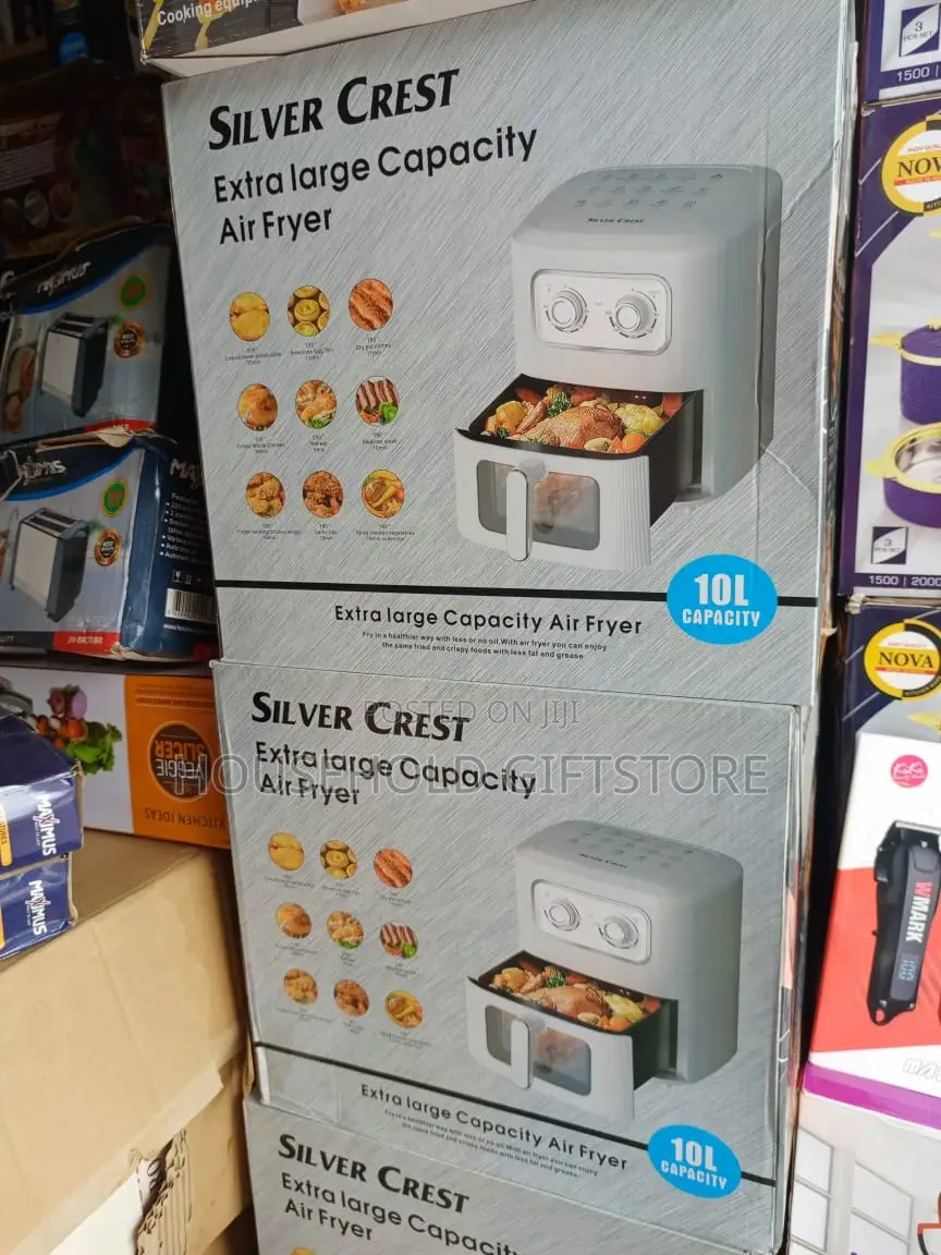 10litres Digital Silver Crest Air Fryer