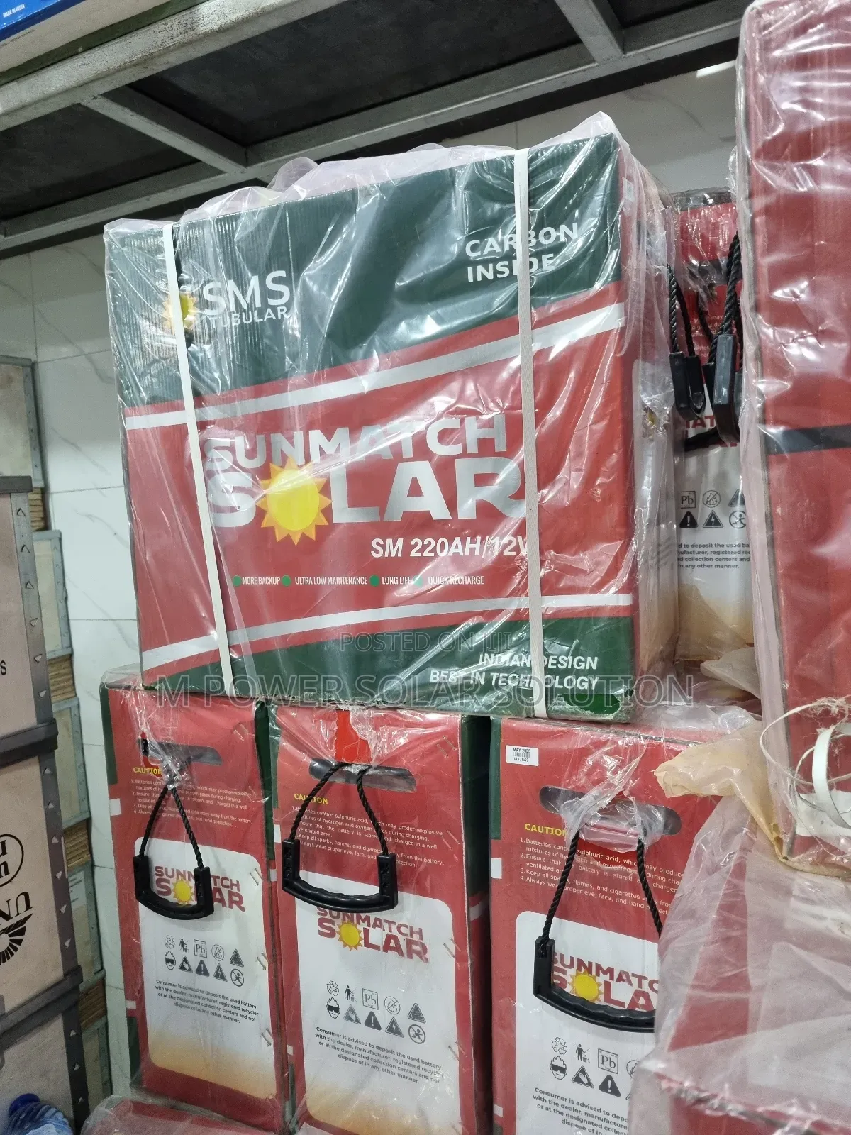 220ah Sms Solar Tubular Batteries