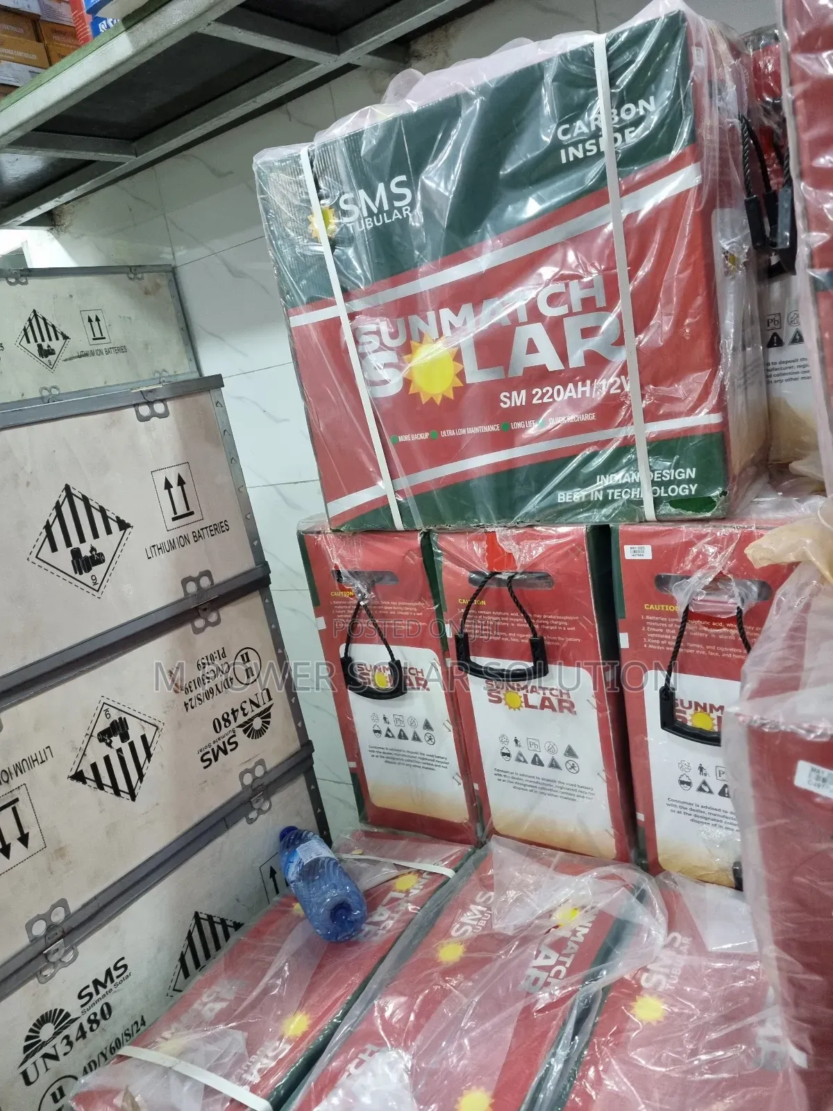 220ah Sms Solar Tubular Batteries