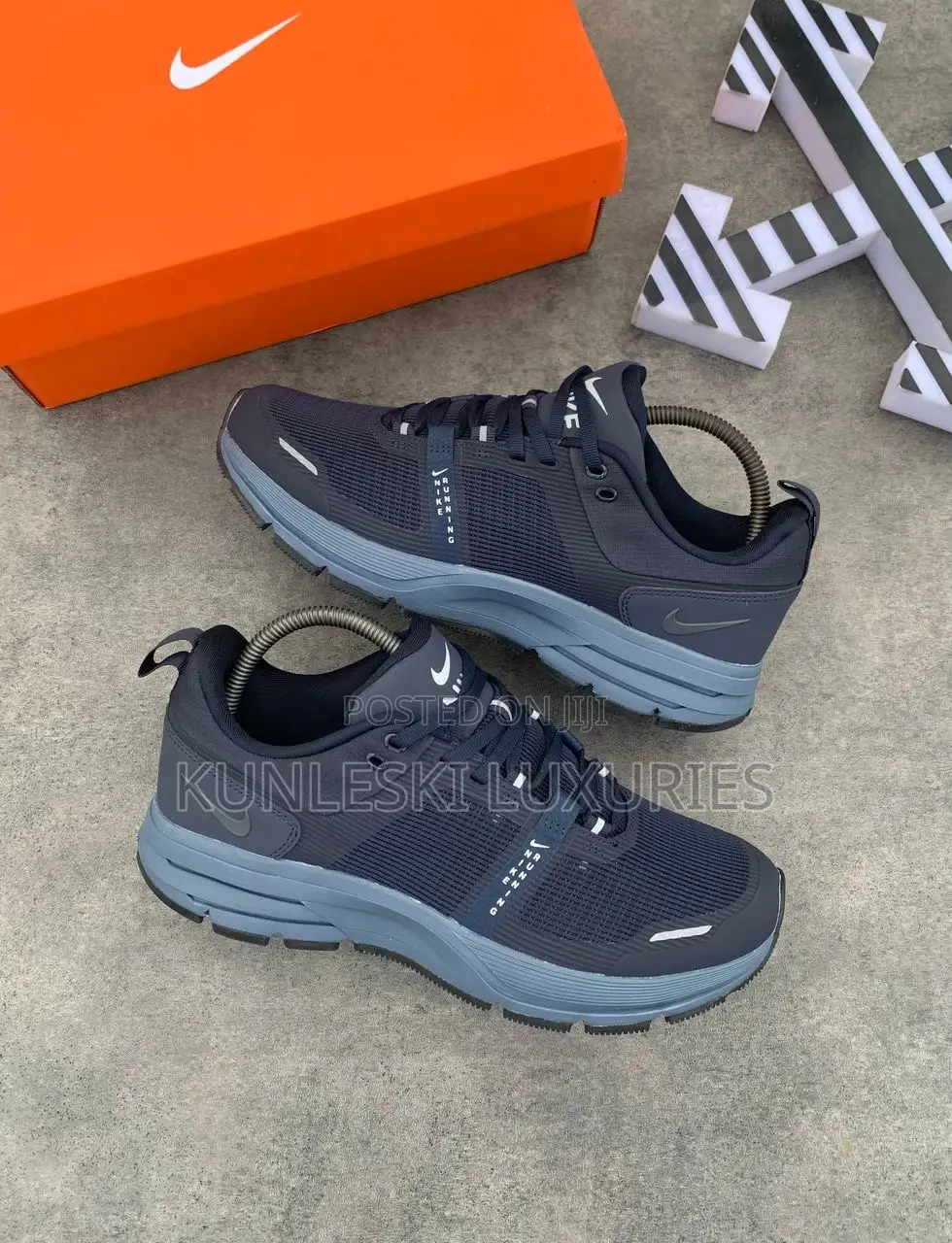 Original Nike Zoom Structure Running Sneakers in 2 Colorways