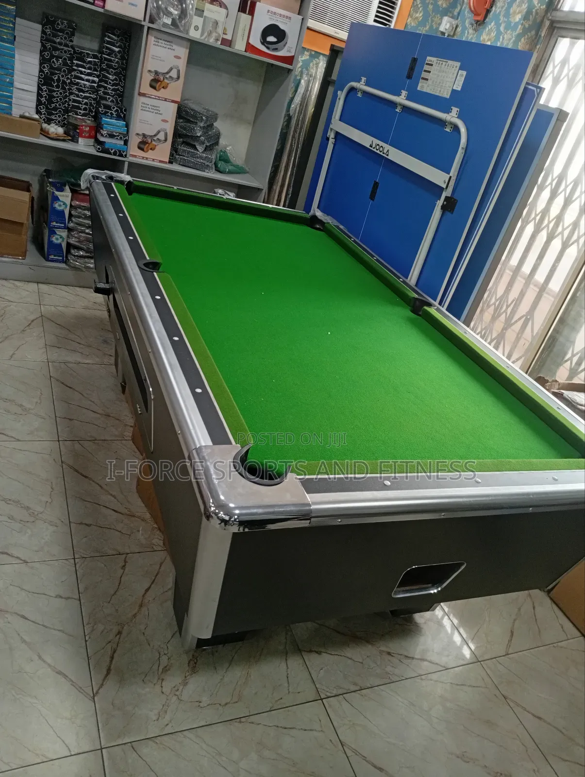 7ft Coin Operated Marble Snooker Board (Foreign)