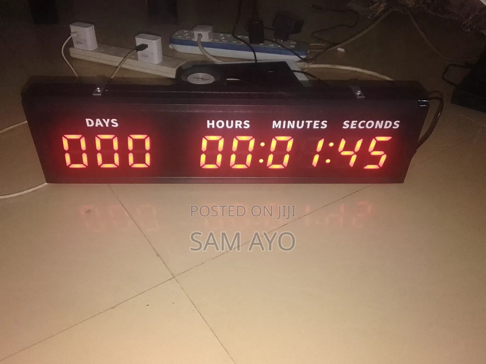 4 Mode Digital :Clock, Timer, Countdown Stopwatch