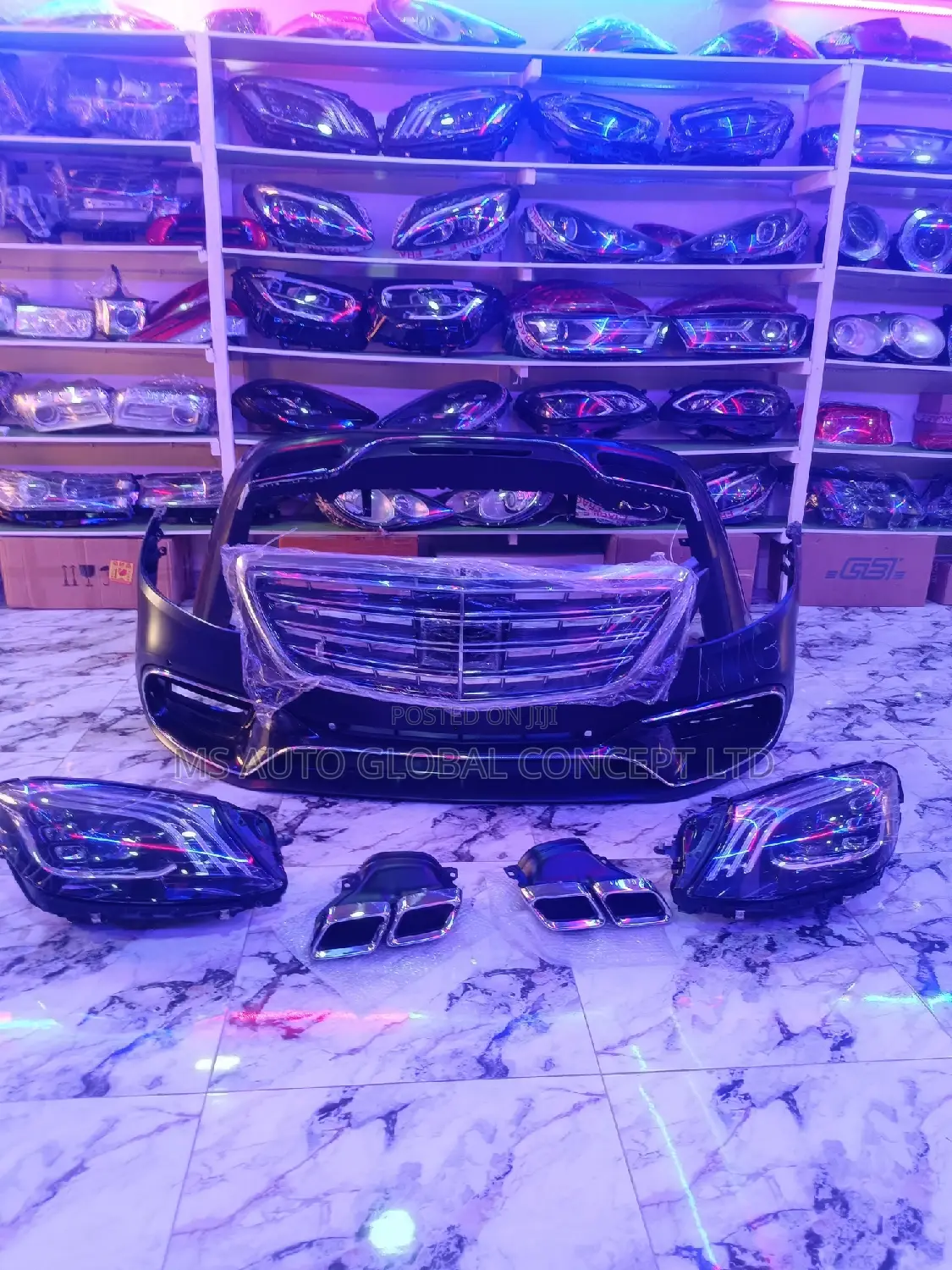 Mercedes Benz S Class 2014 Upgrade Kit To 2020 Amg