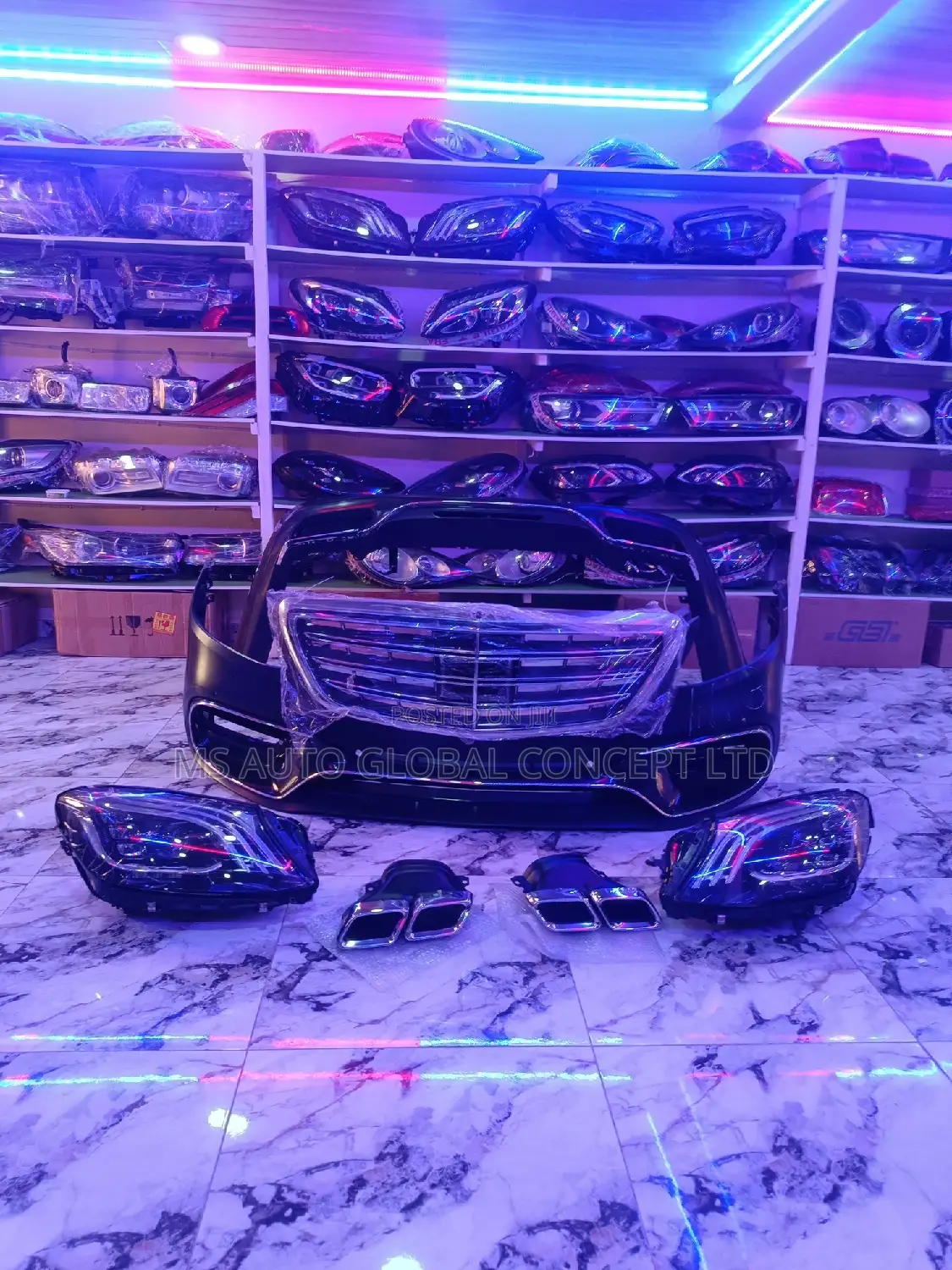 Mercedes Benz S Class 2014 Upgrade Kit To 2020 Amg