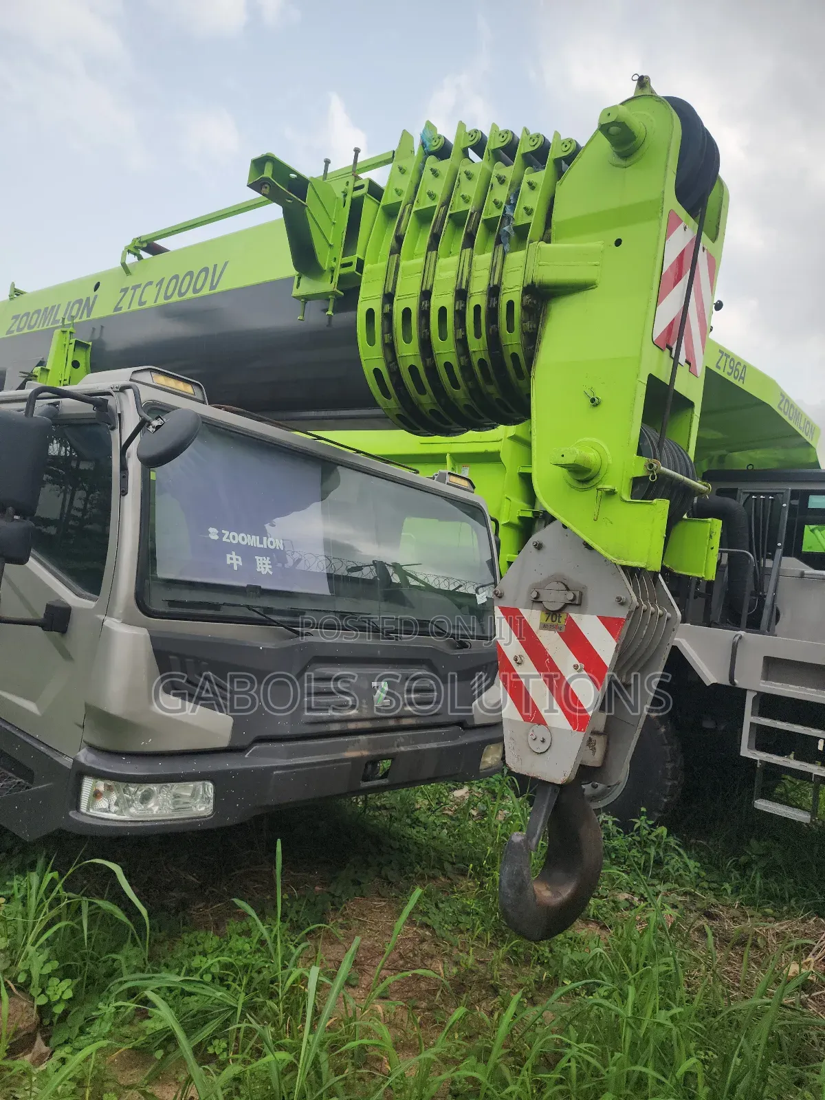 100 Tons Mobile Crane China Used