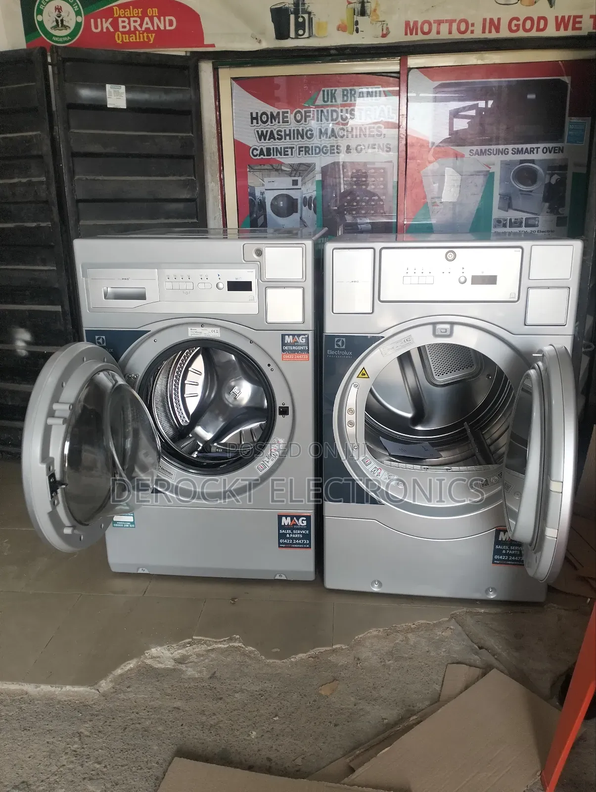 This Is Industry Washing and Drying Machine You
