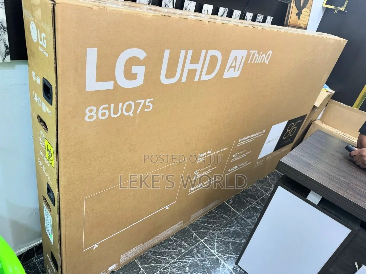 86” Lg Uhd Smart Tv