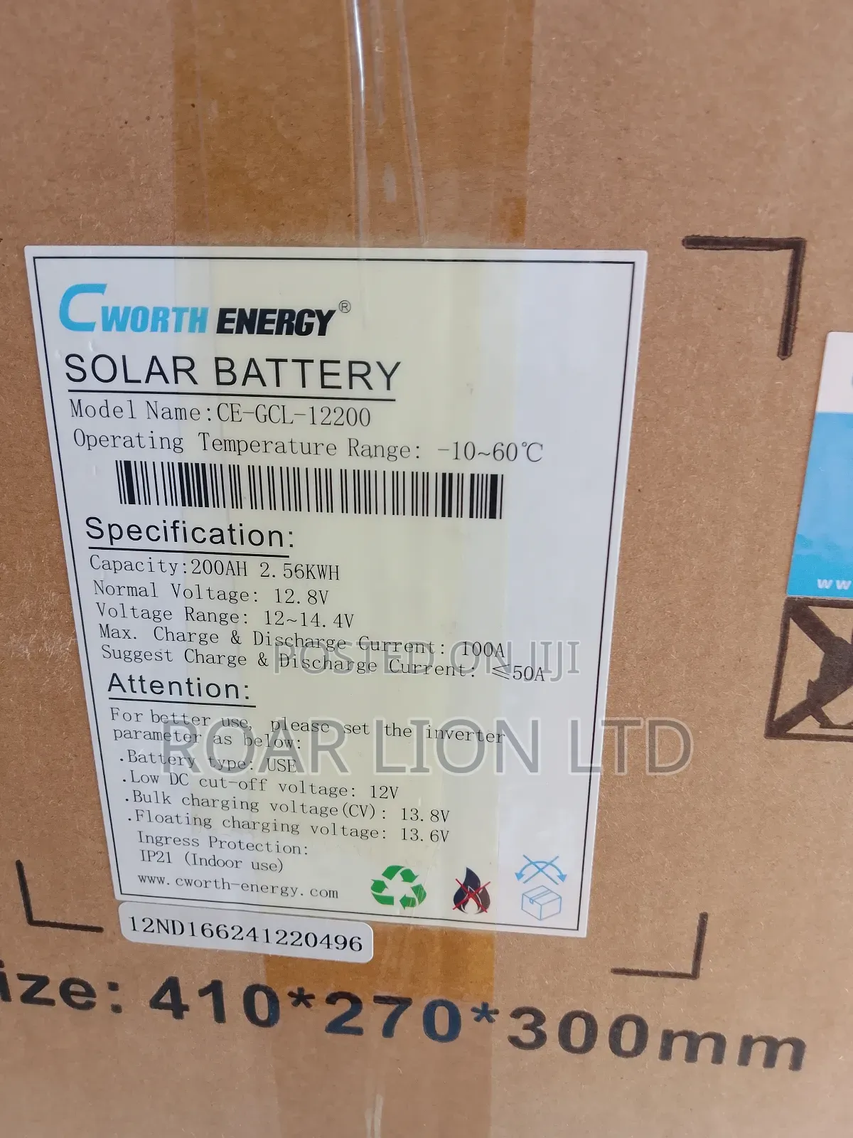 2.5kwh Lithium Battery